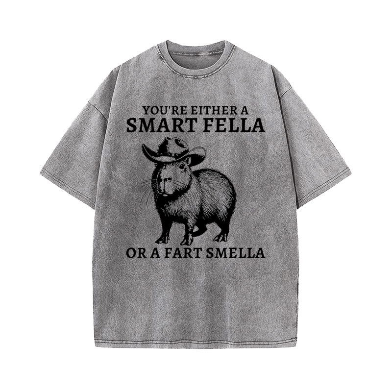 Vintage 90s Funny Capybara T-shirt