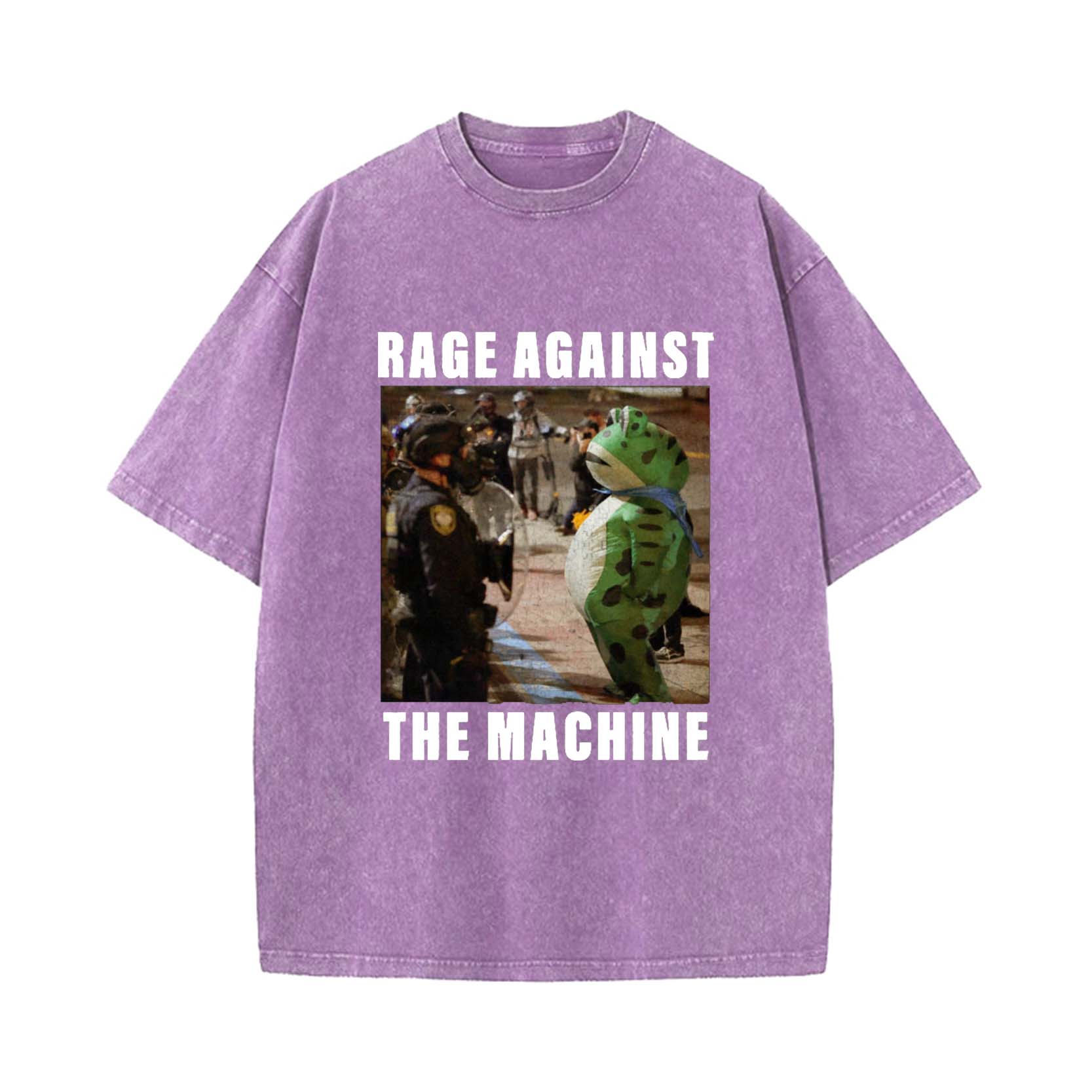 Vintage Portland-Frog Protest Rage Against Machine T-Shirt
