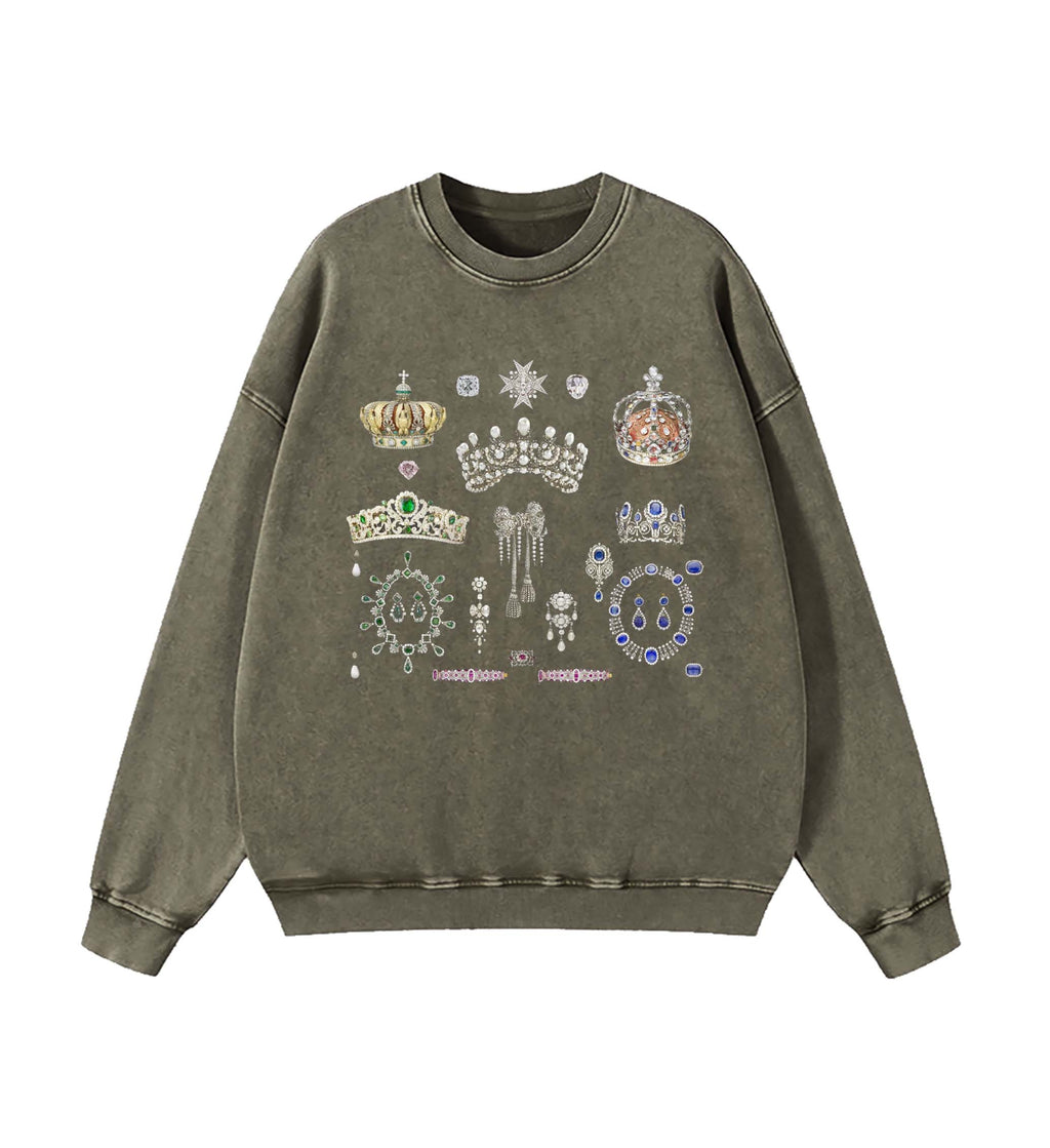 Louvre Stolen Crown Jewels Of Paris Sweatshirt