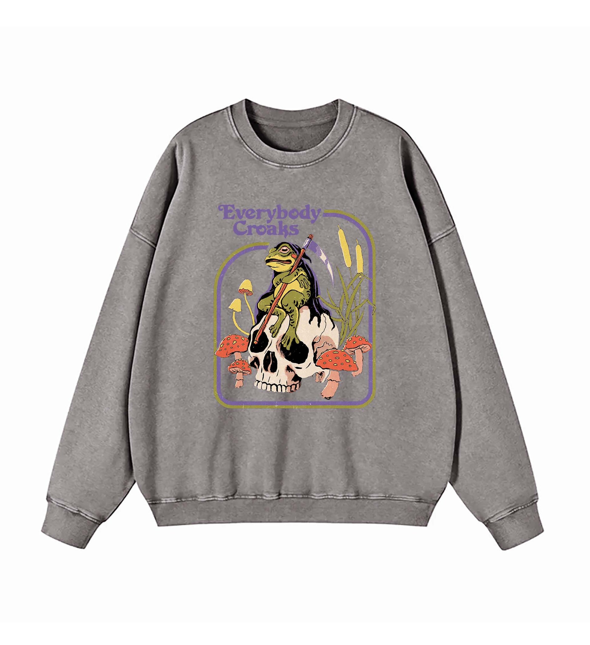 Halloween Retro Washed Sweatshirt