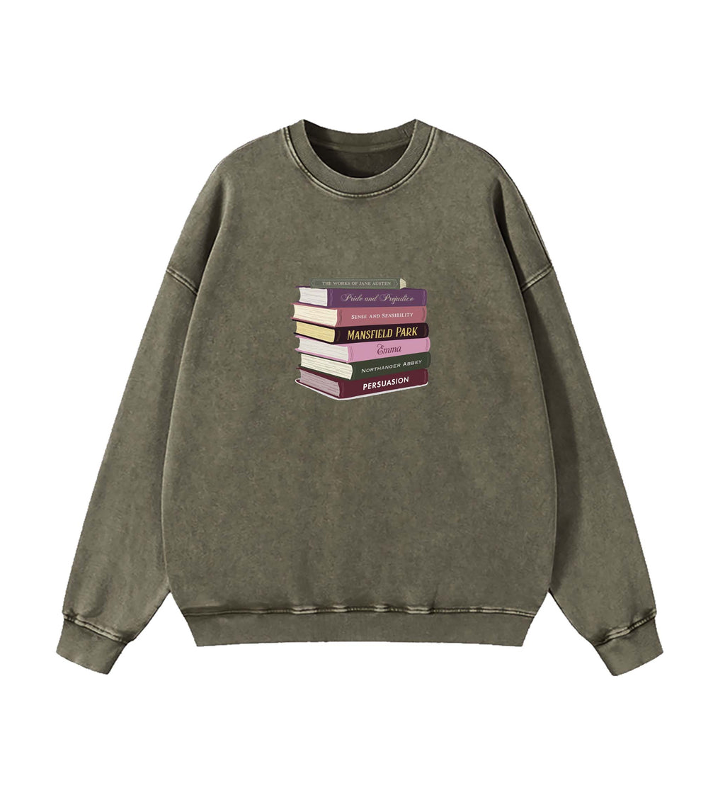 Jane Austen Literary Gift for Readers Sweatshirt