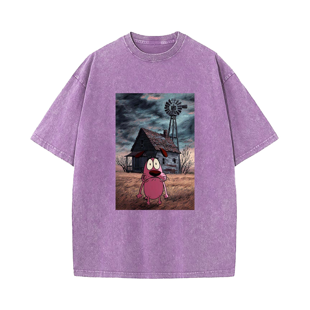 Courage the cowardly dog T-SHIRT