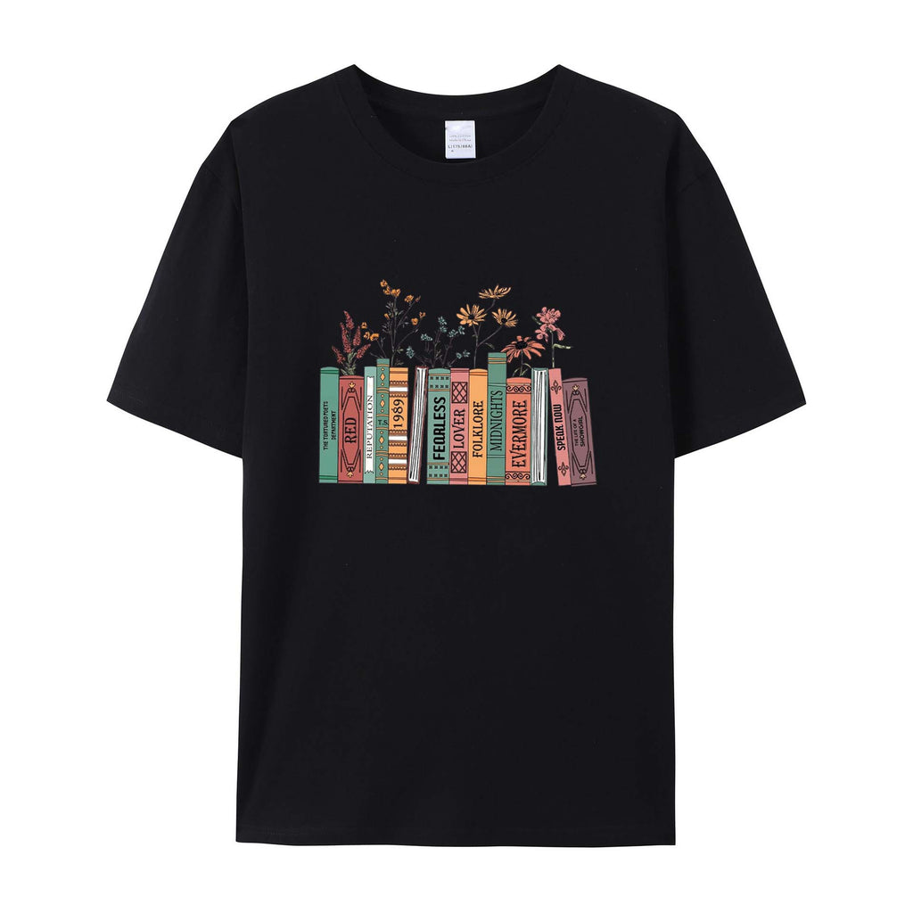 Taylor Swift All Albums Sweatshirt: Gift for Swifties Cotton T-Shirts