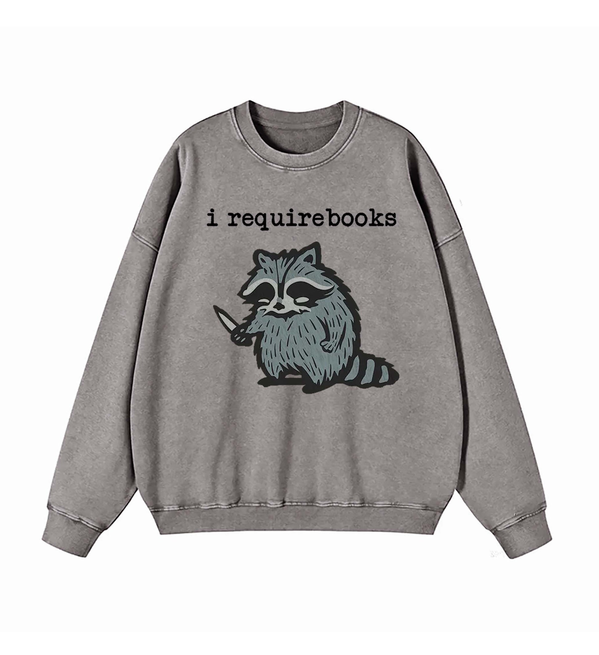 I Require Books Sweatshirt