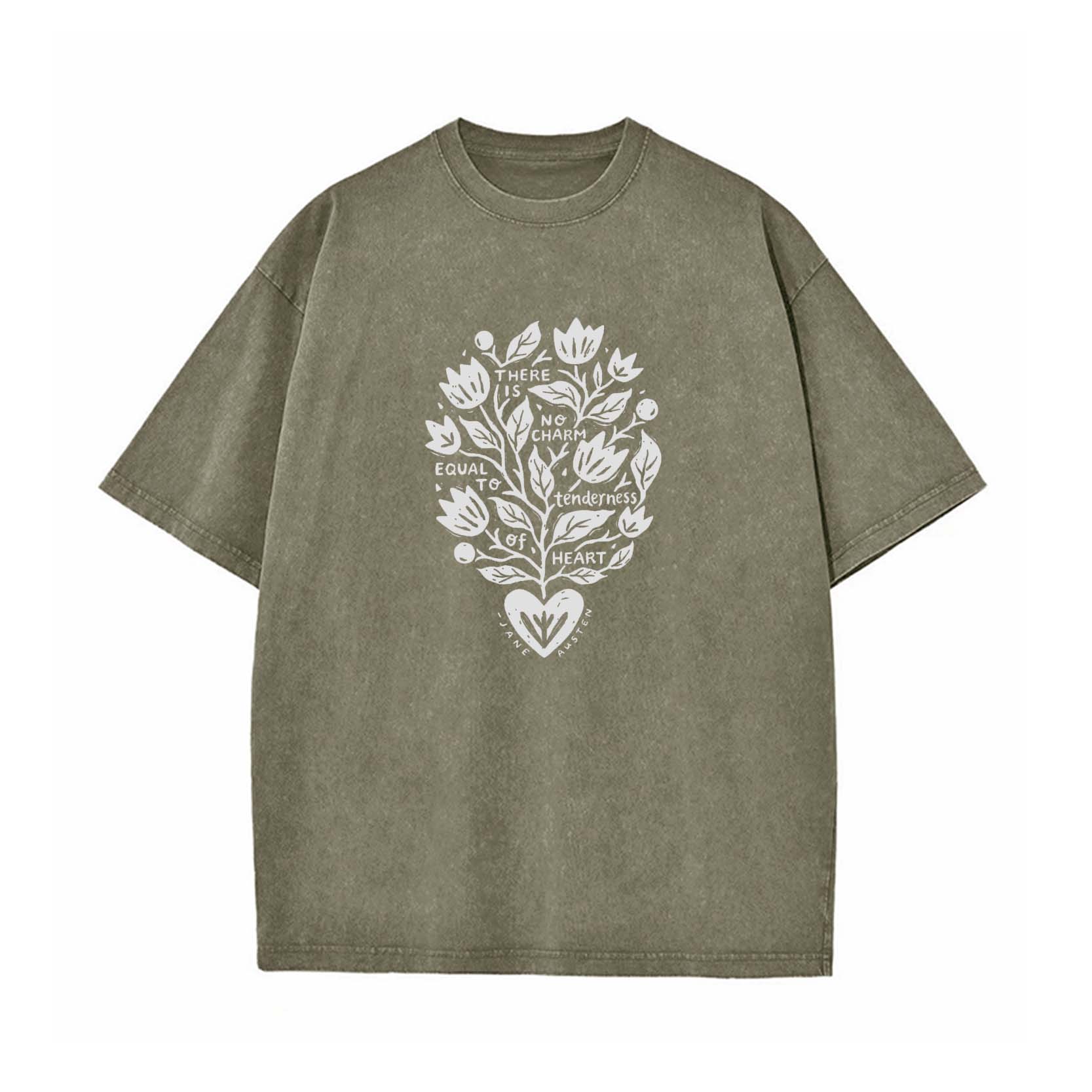 Tenderness of Heart Jane Austen Quote T-Shirt