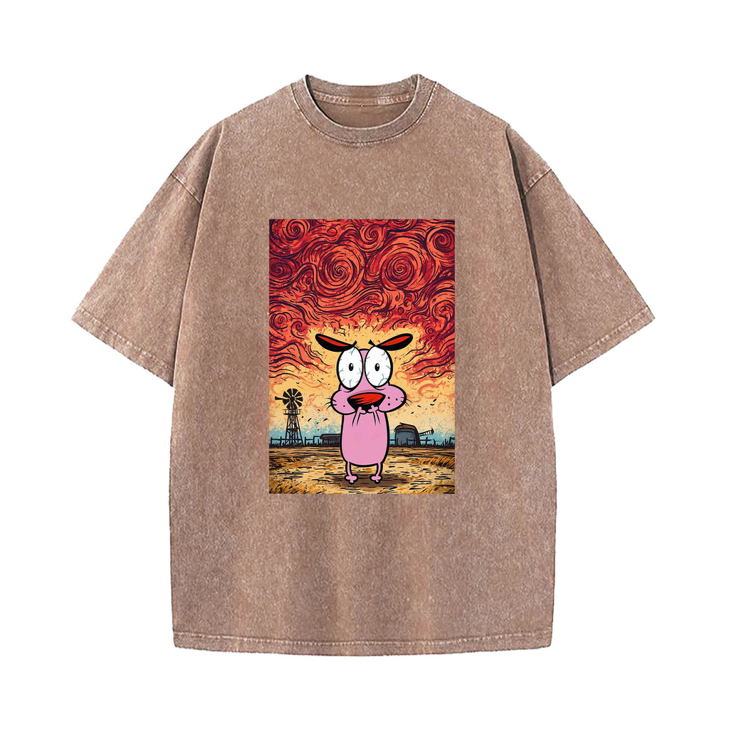 Courage the cowardly dog T-SHIRT