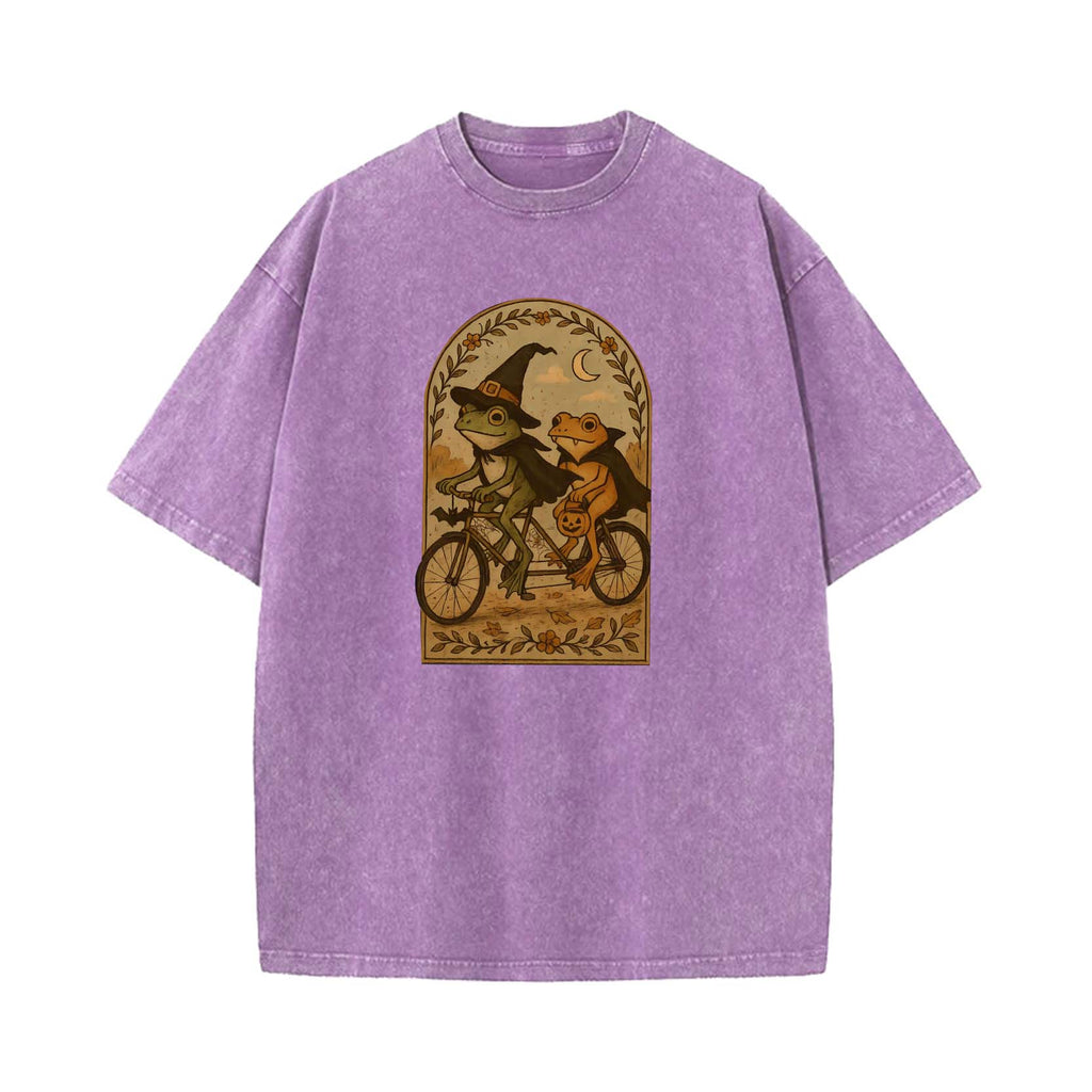 Retro Frog And Toad Comfort Colors T-Shirt