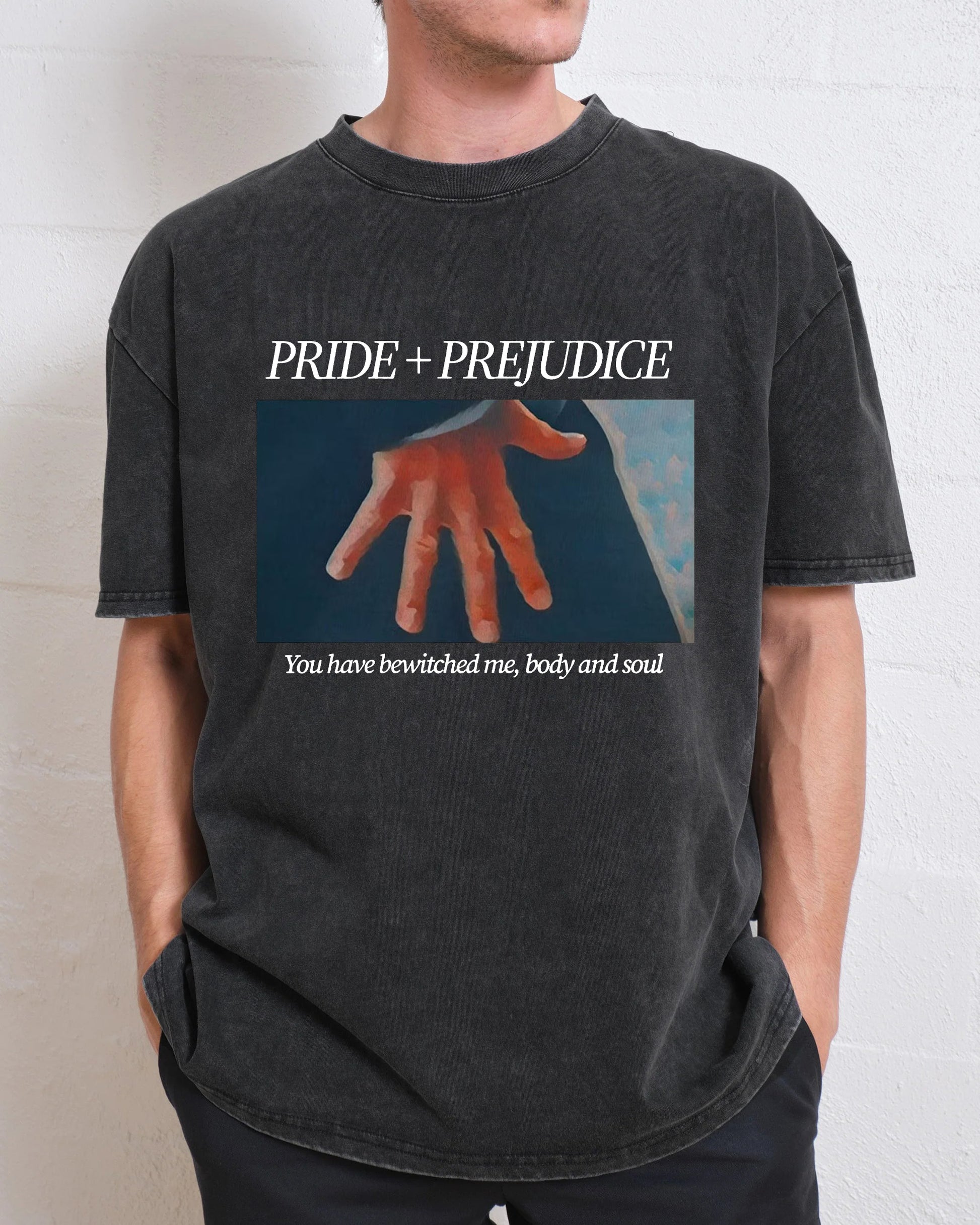Pride And Prejudice Hand Flex Washed T-Shirt