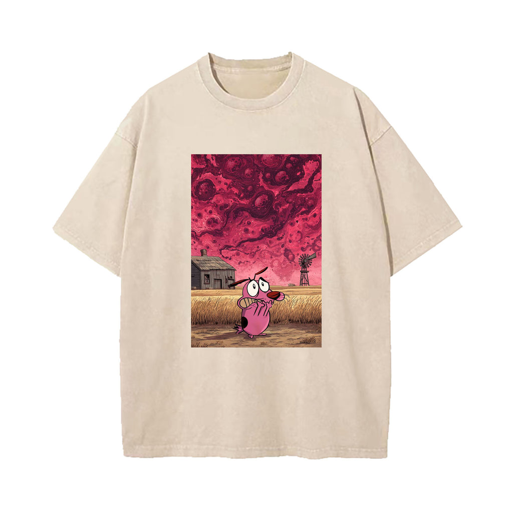 Courage the cowardly dog T-SHIRT