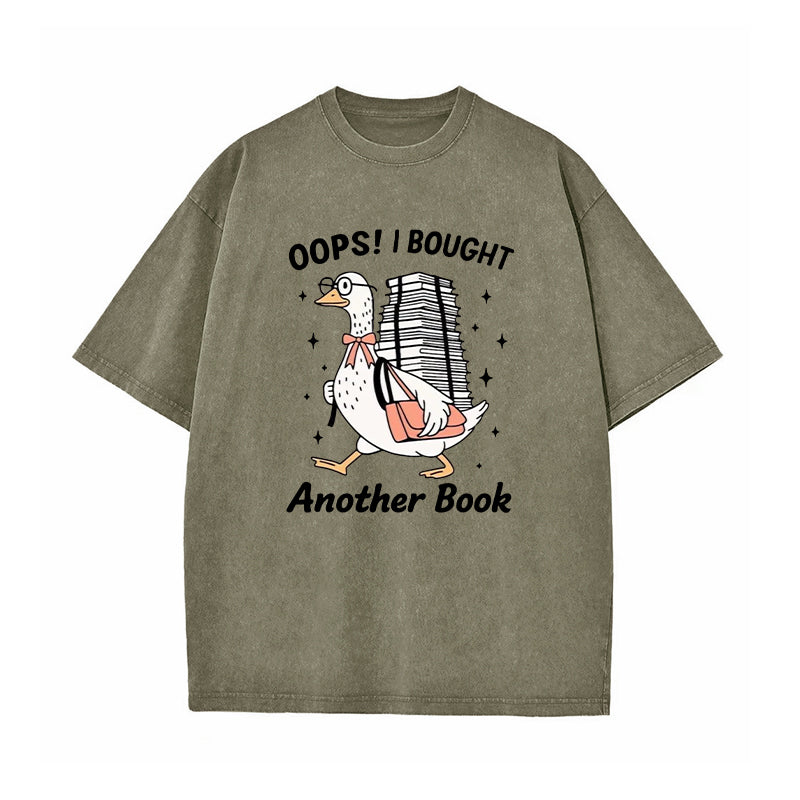 Silly Goose Book Club Washed T-Shirt