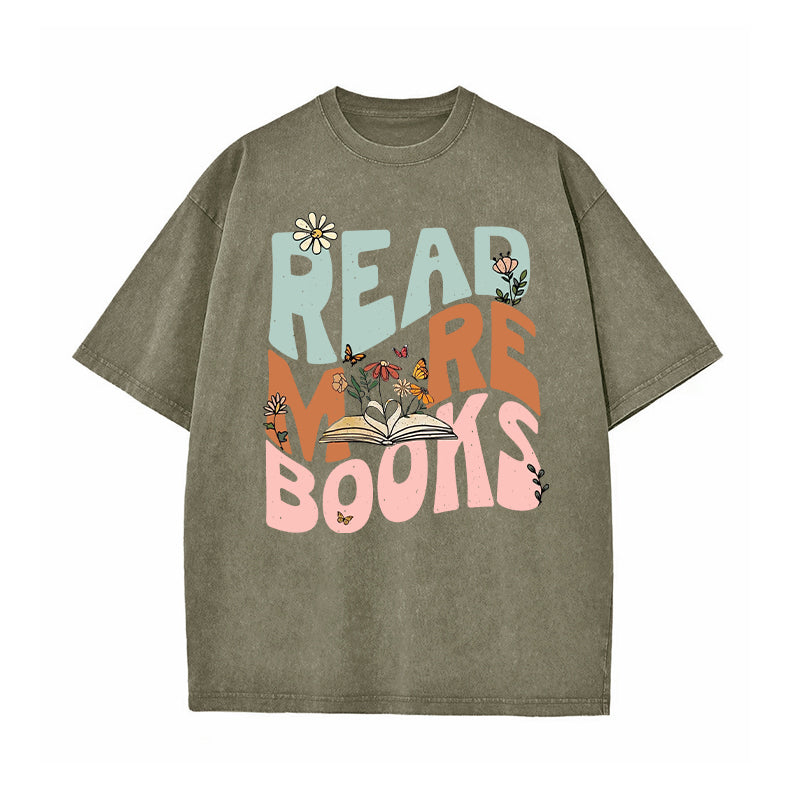 Read More Books Washed T-Shirt