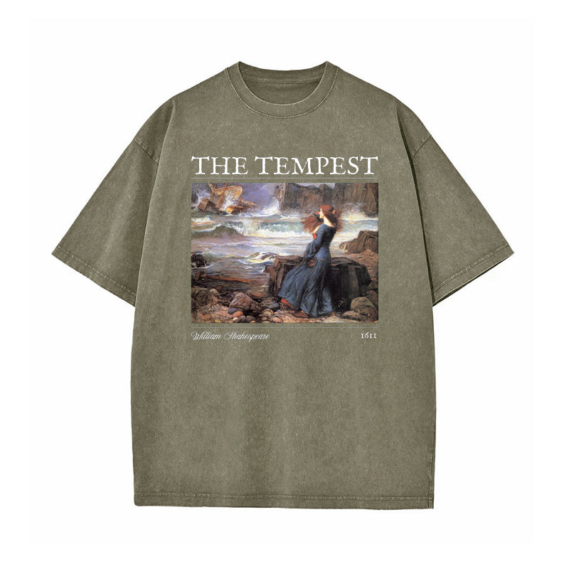 Shakespeare The Tempest Washed T-Shirt