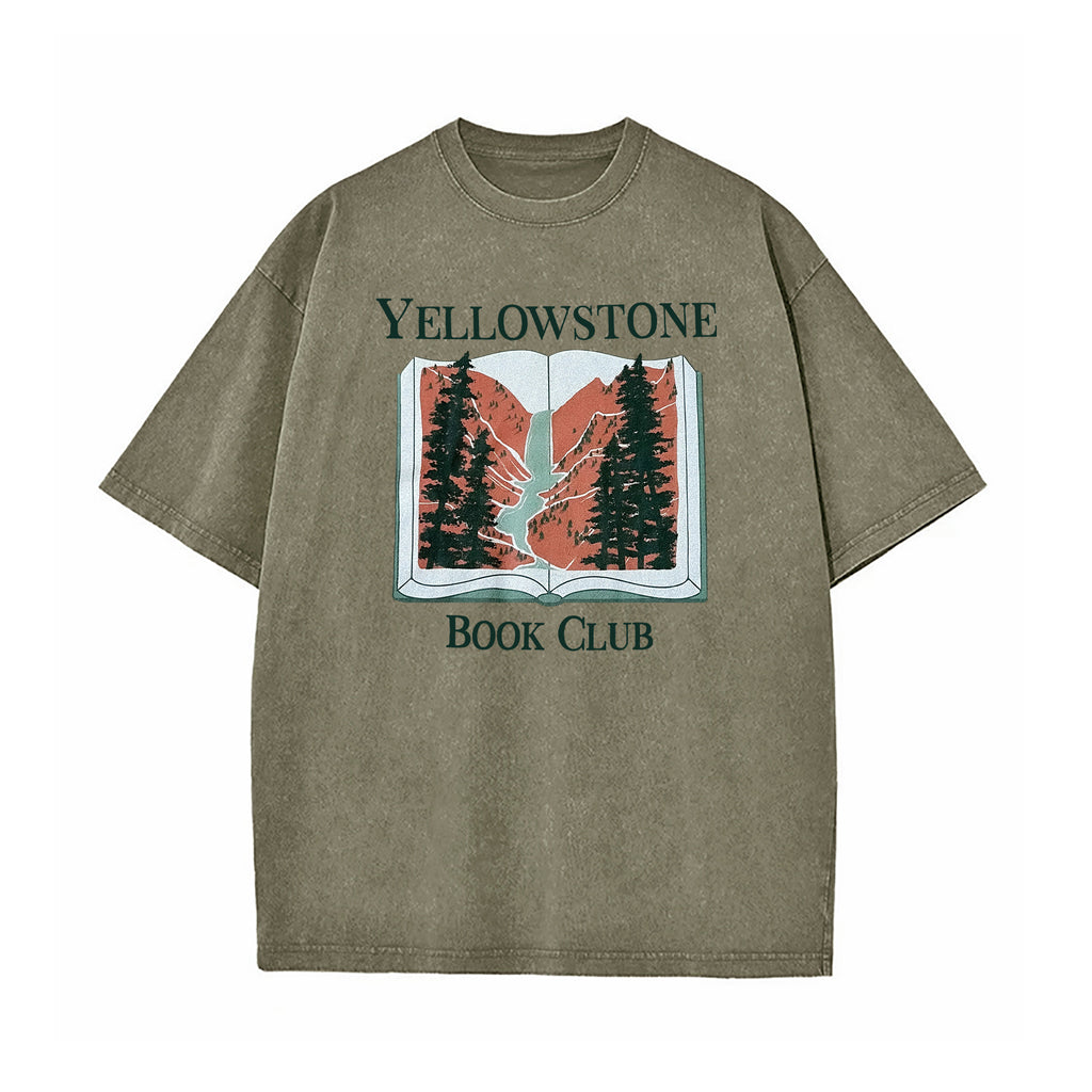 Yellowstone Book Club Washed T-Shirt