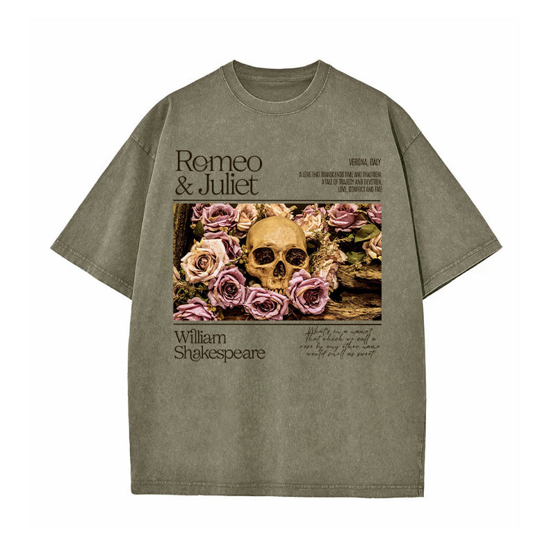 Romeo And Juliet Washed T-Shirt