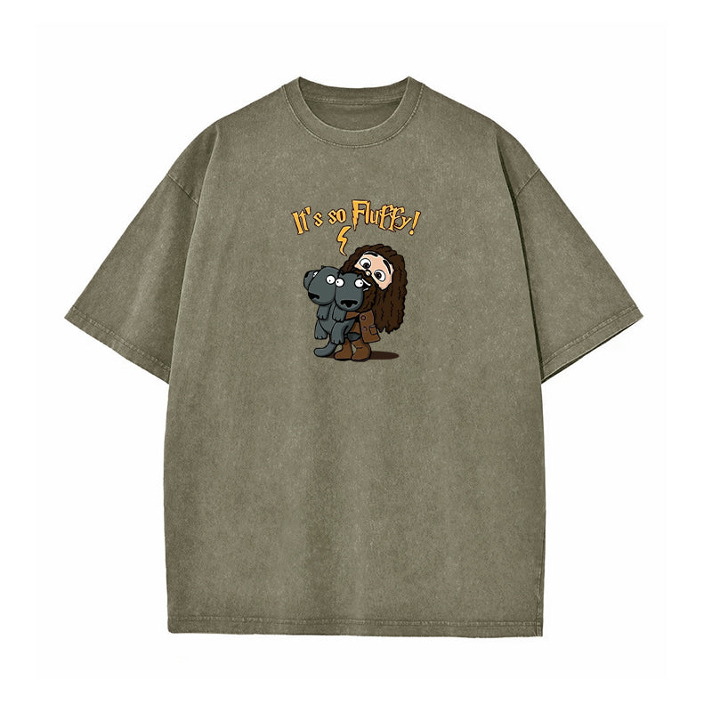 It's So Fluffy Washed T-Shirt