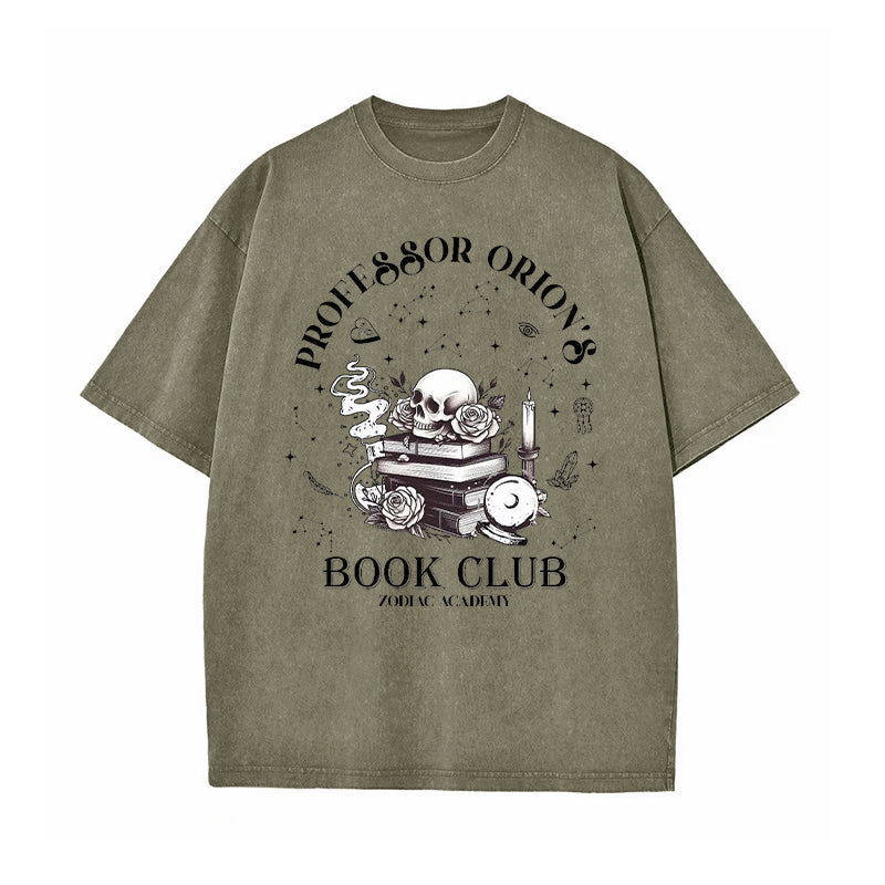 Professor Orion Book Club Washed T-Shirt
