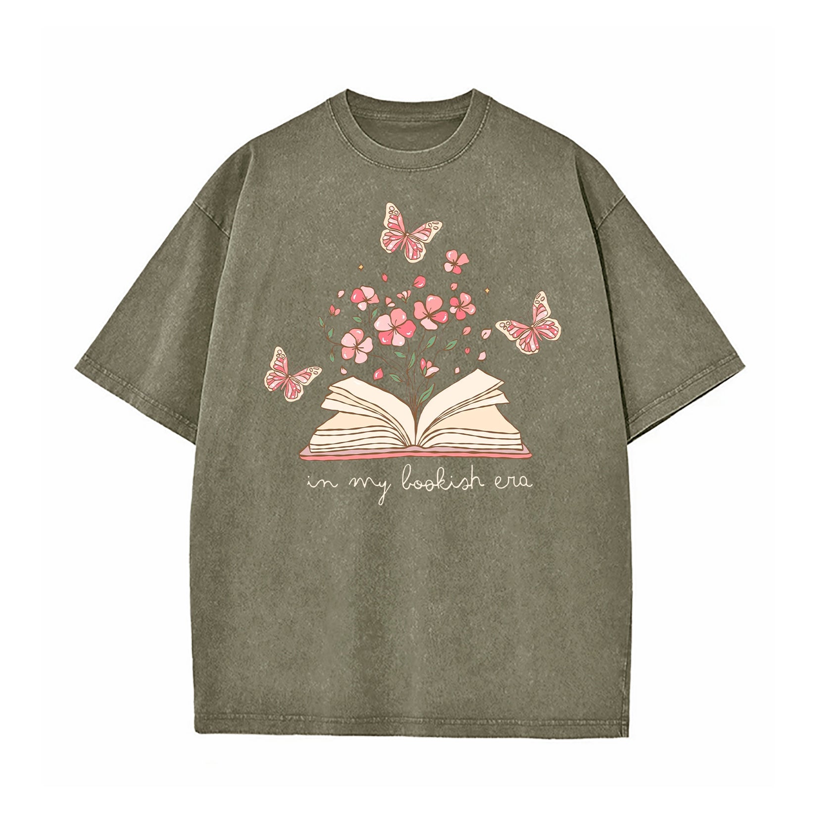 In My Bookish Era Washed T-Shirt