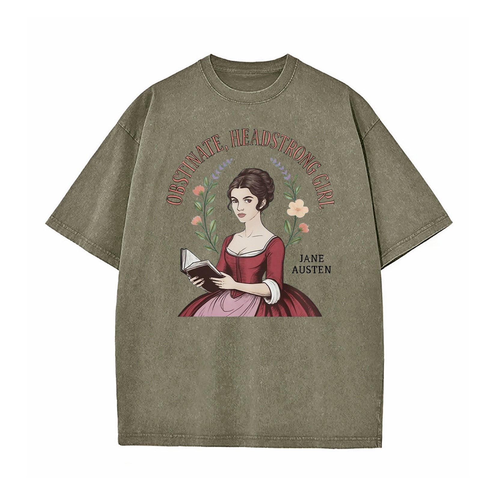 Obstinate Headstrong Girl Washed T-Shirt