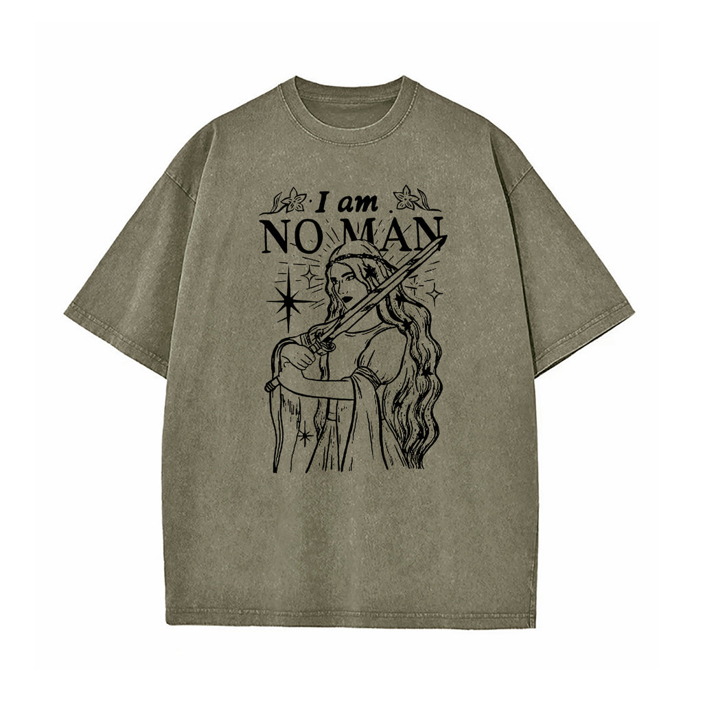 I Am No Man Eowyn Washed T-Shirt