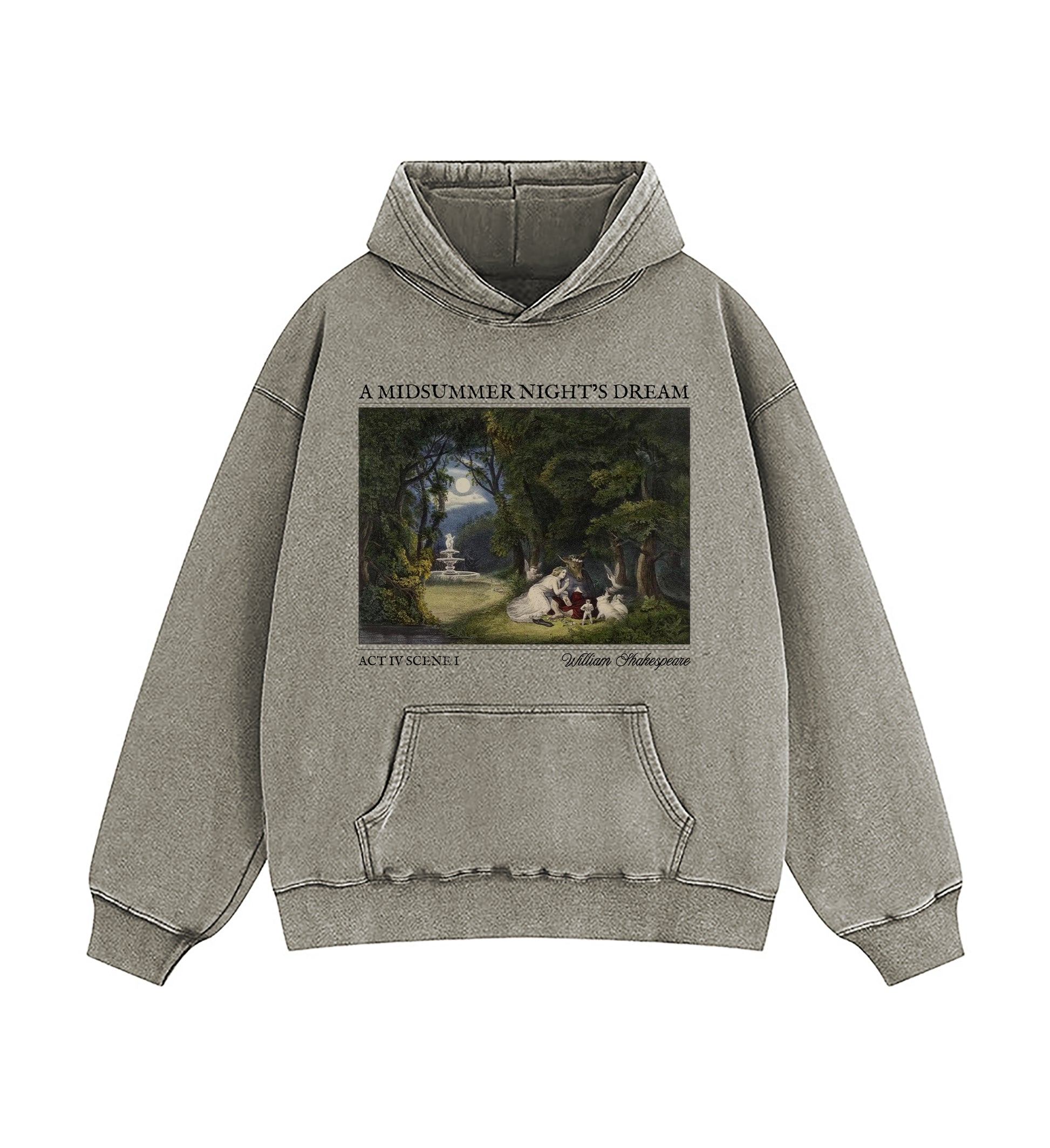Shakespeare A Midsummer Night's Dream Washed Hoodie