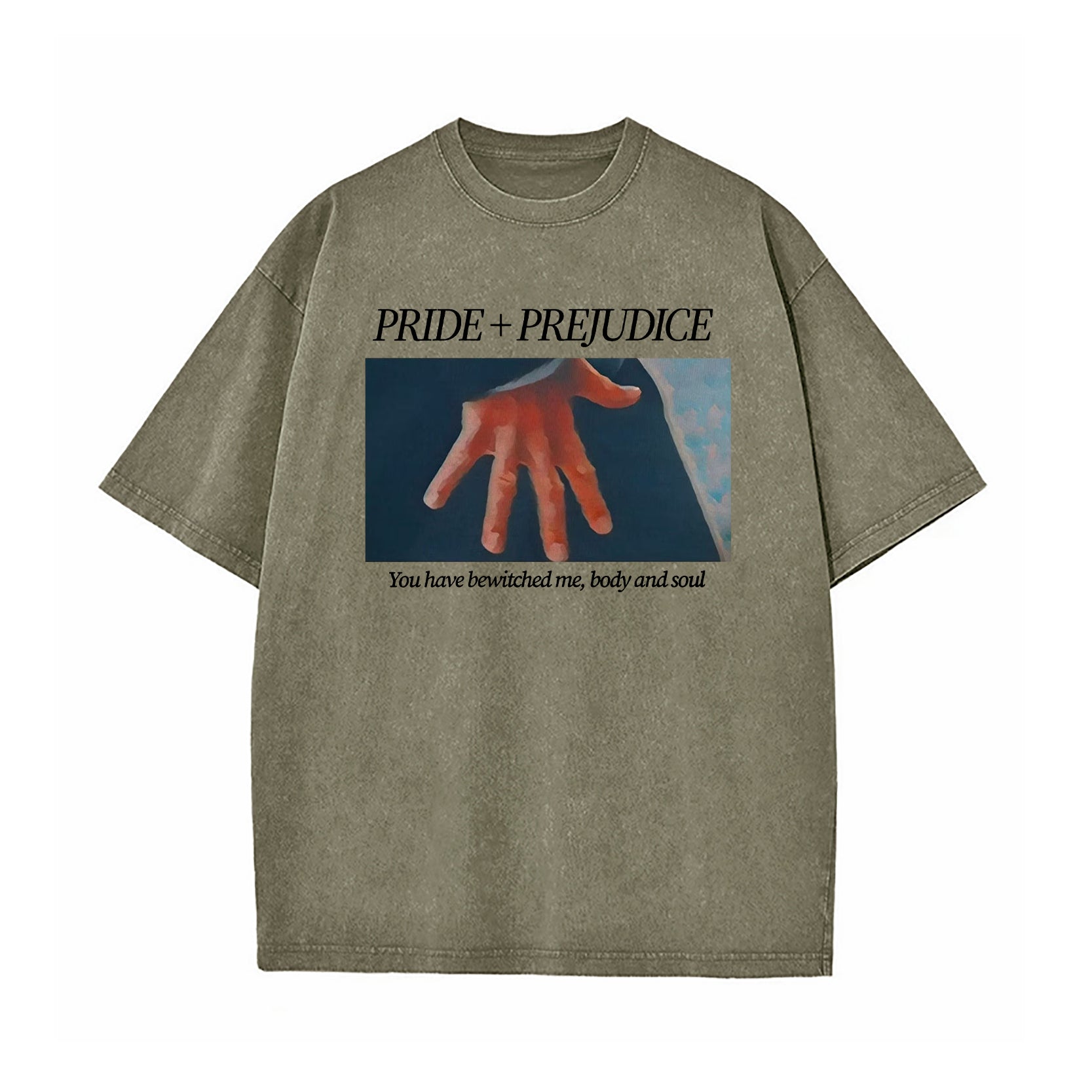 Pride And Prejudice Hand Flex Washed T-Shirt