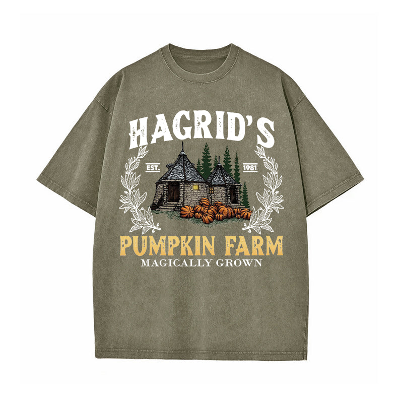 Hagrid's Pumpkin Farm Washed T-Shirt