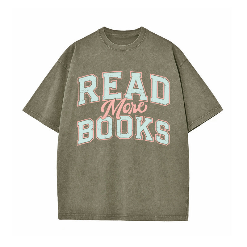 Read More Books Washed T-Shirt