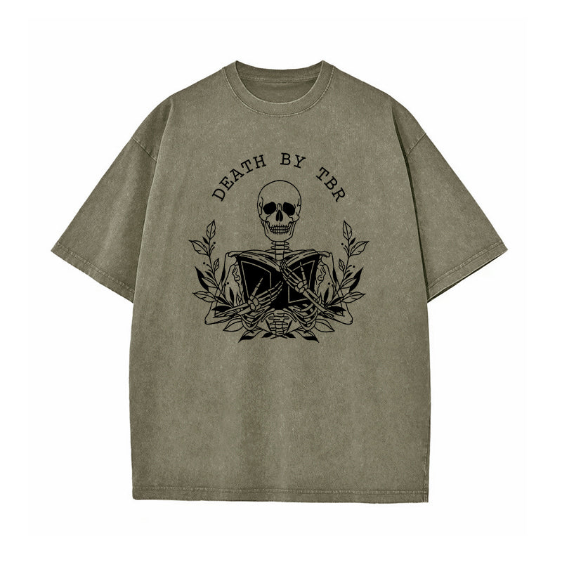 Death By TBR Washed T-Shirt