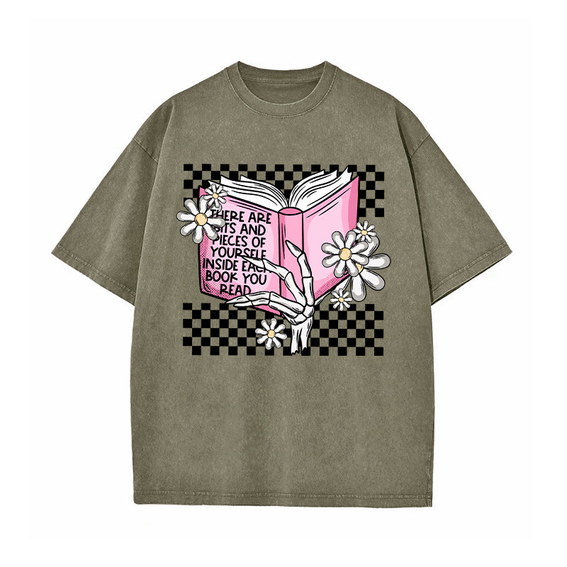 Yourself In Books Washed T-Shirt