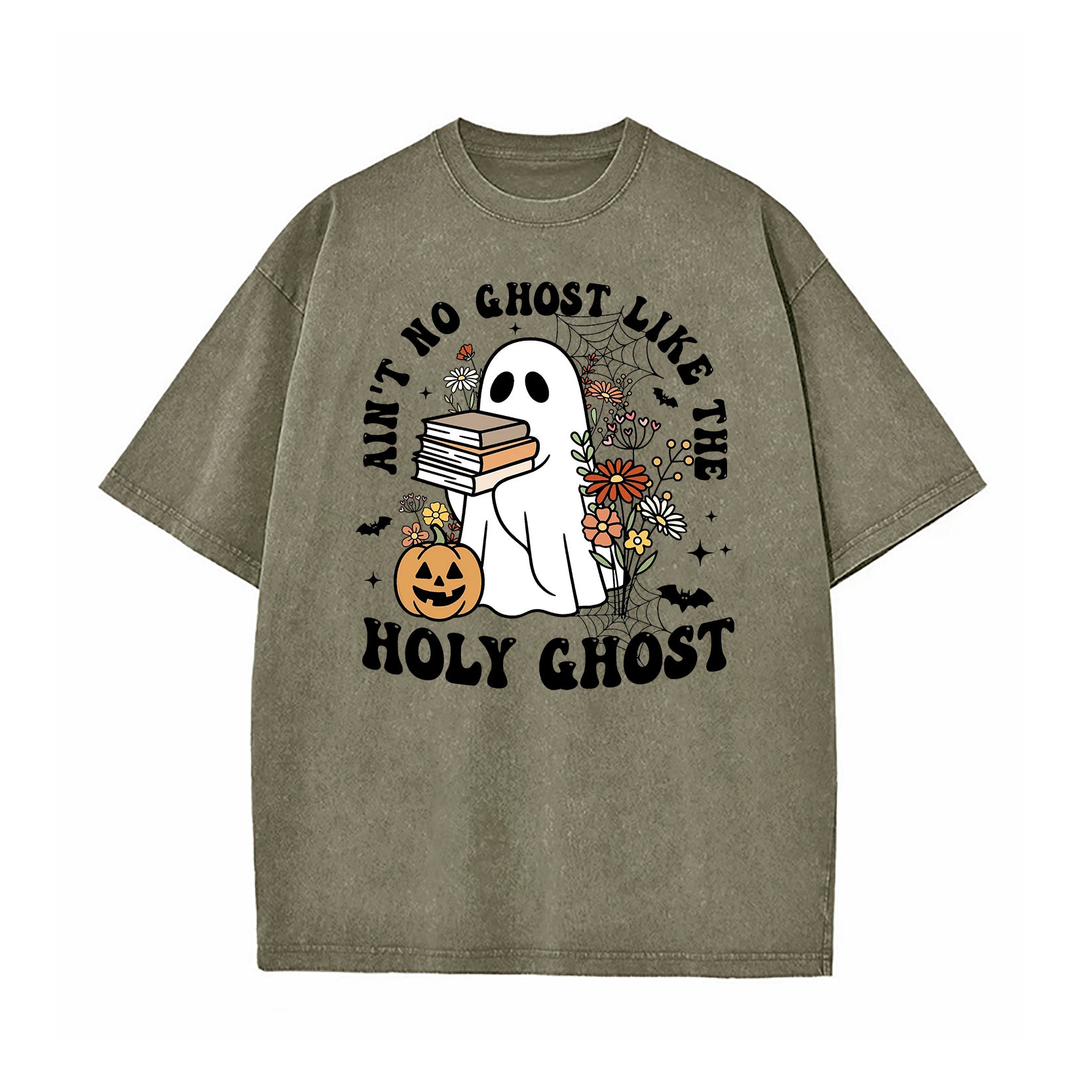 Ain't No Ghost Like the Holy Ghost Washed T-Shirt