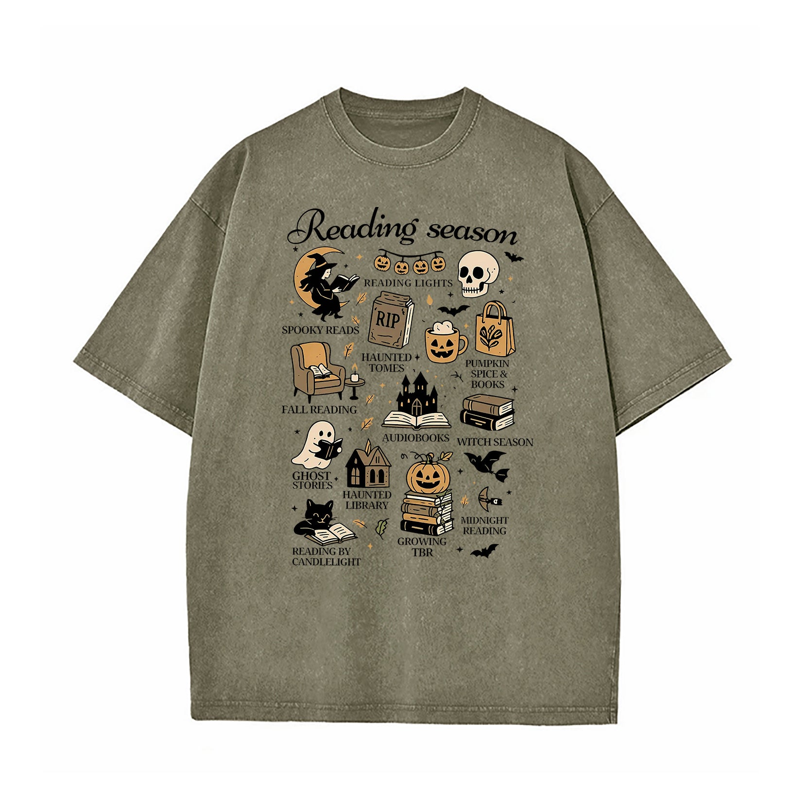 Reading Season Washed T-Shirt