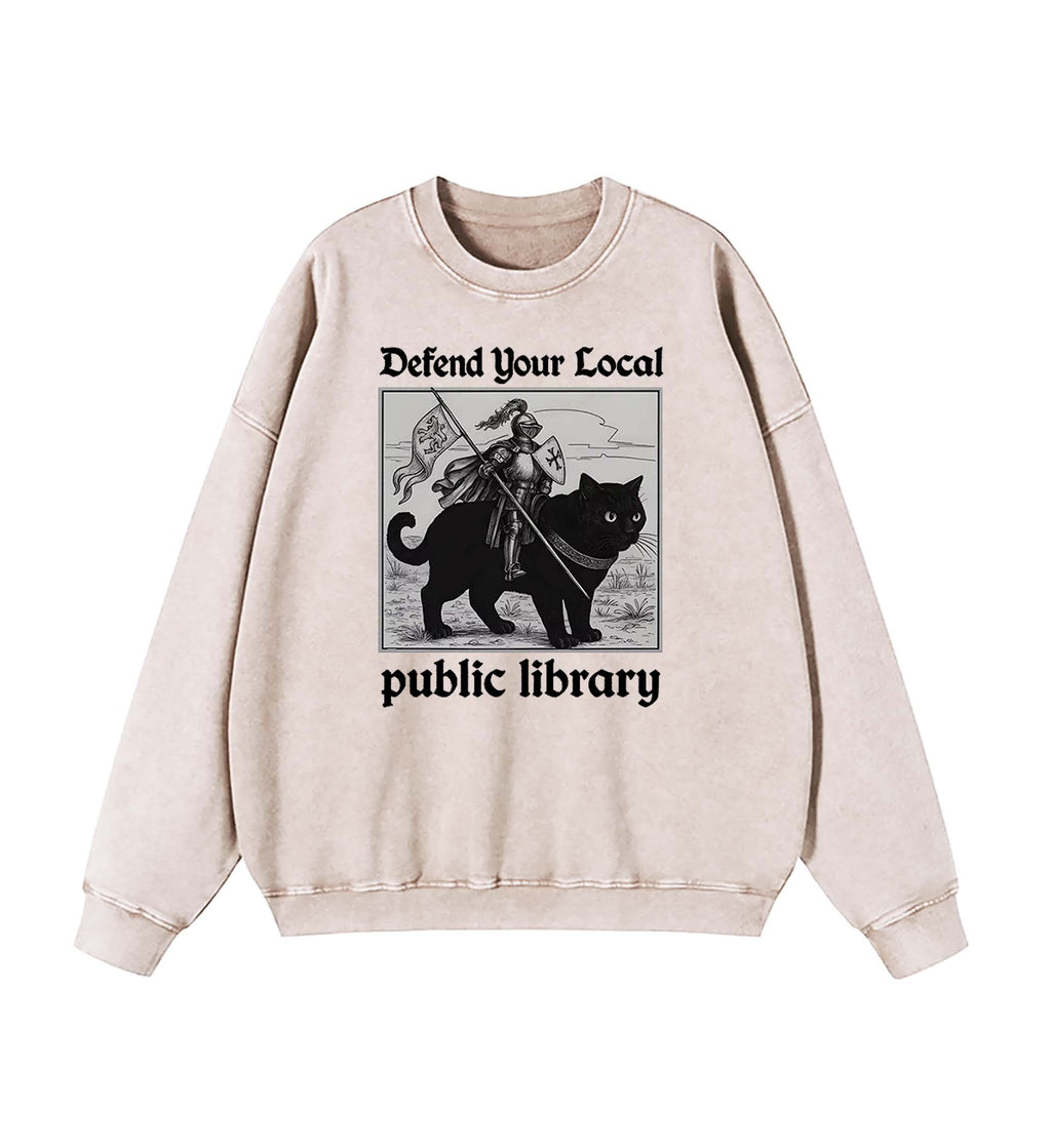 Defend Your Local public library Sweatshirt