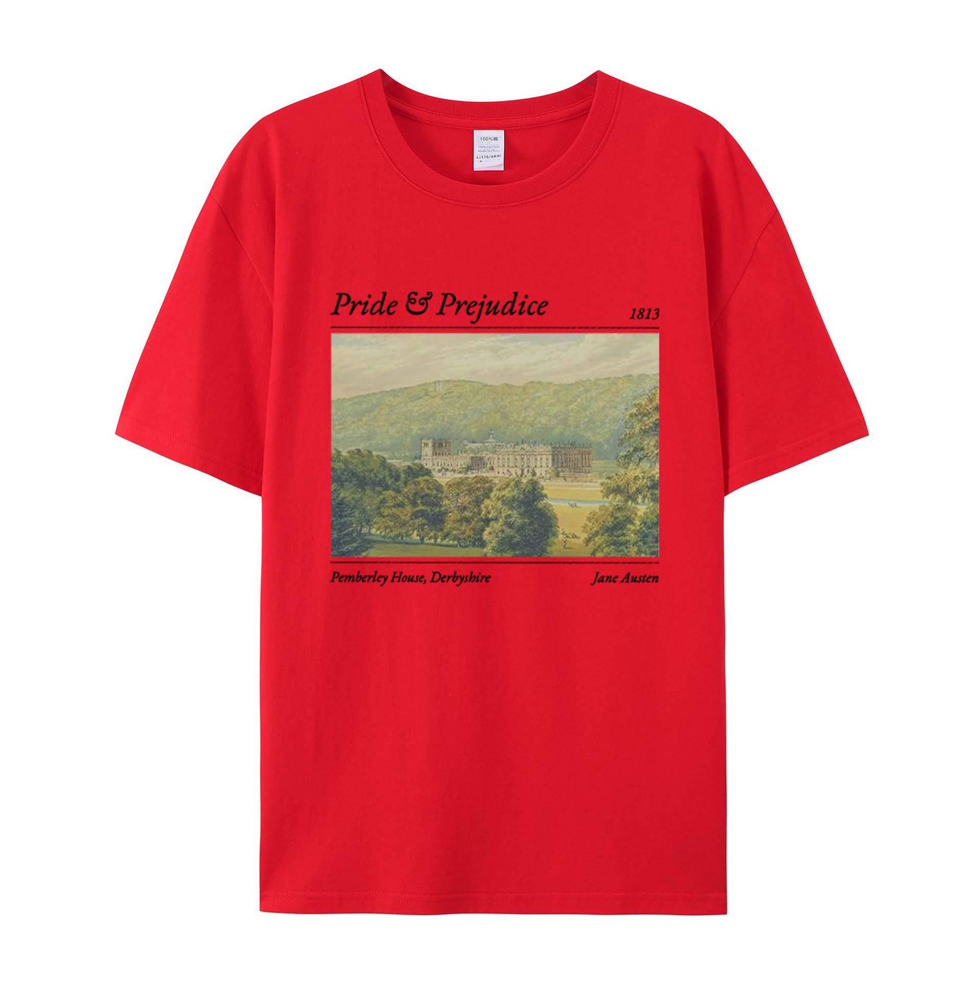 pride and Prejudice  Cotton T-Shirts