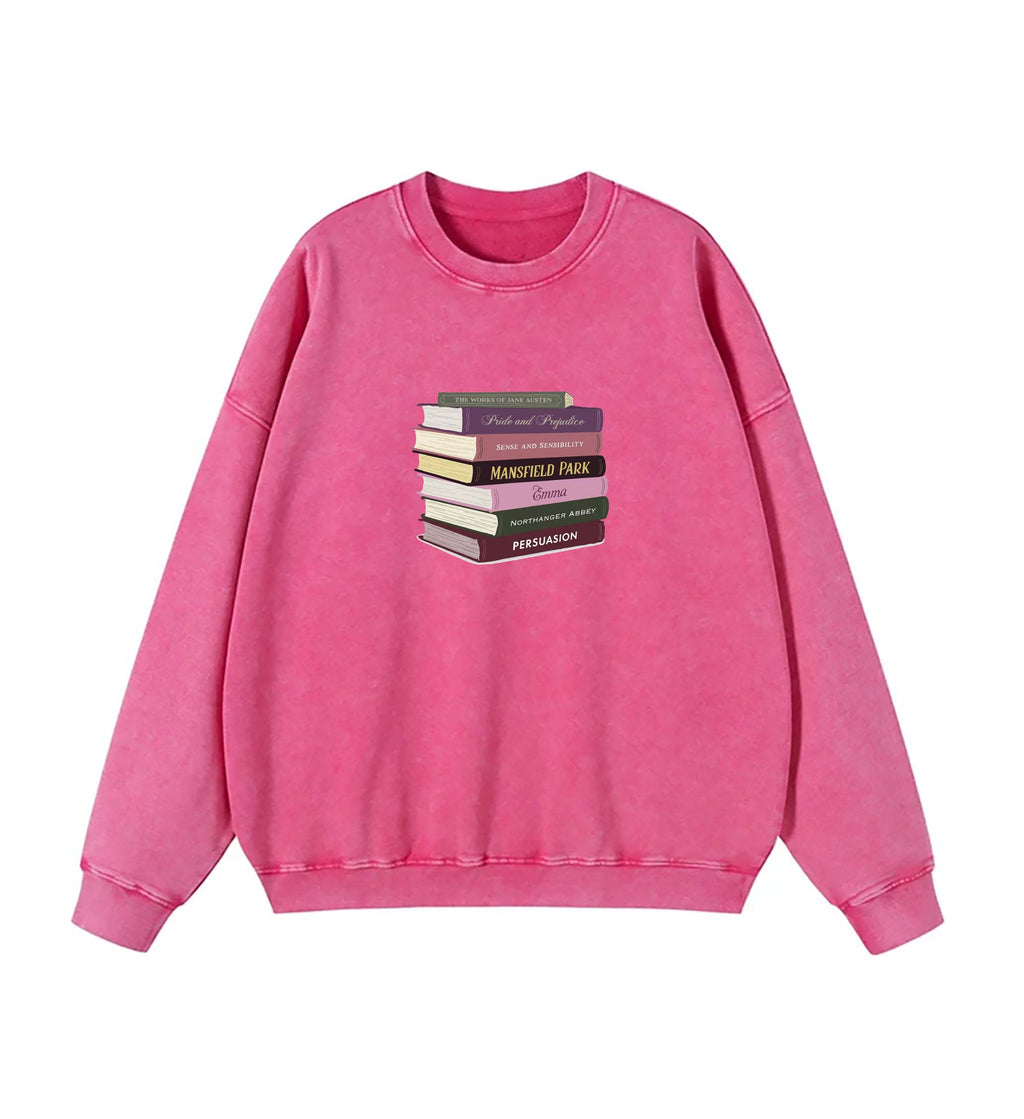 Jane Austen Literary Gift for Readers Sweatshirt
