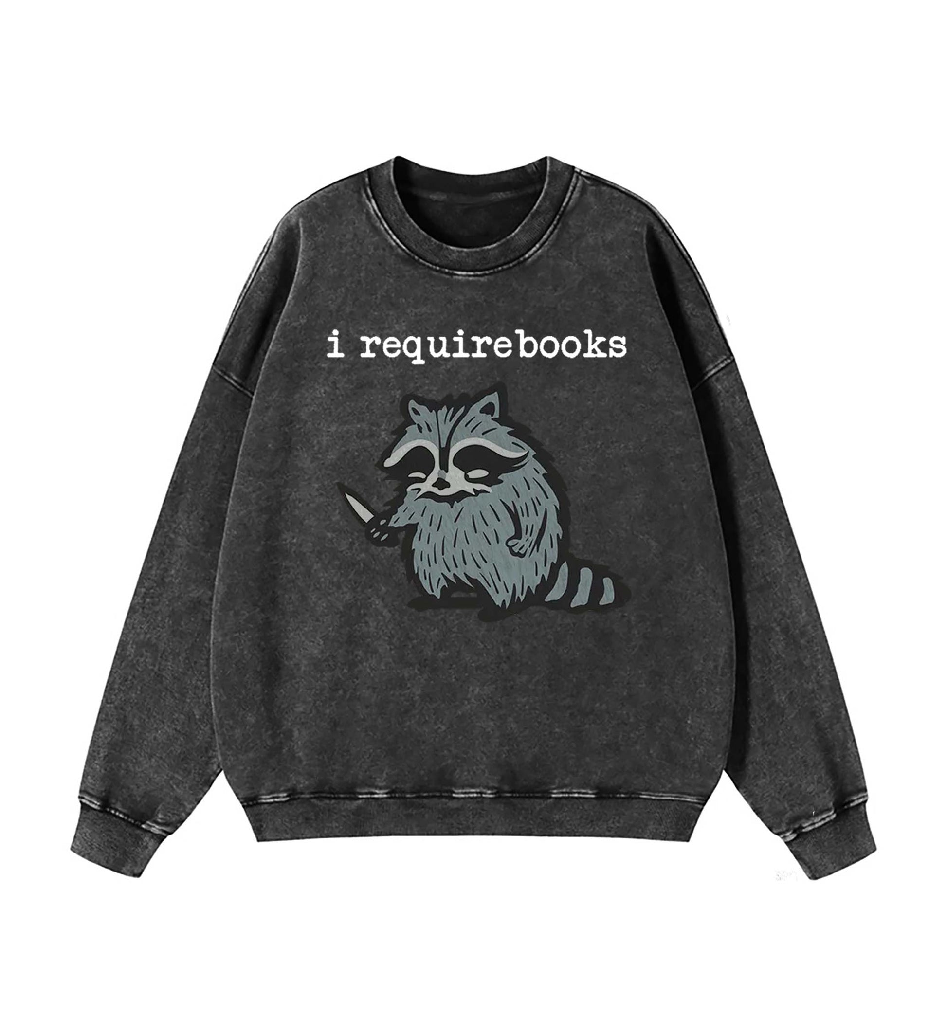 I Require Books Sweatshirt