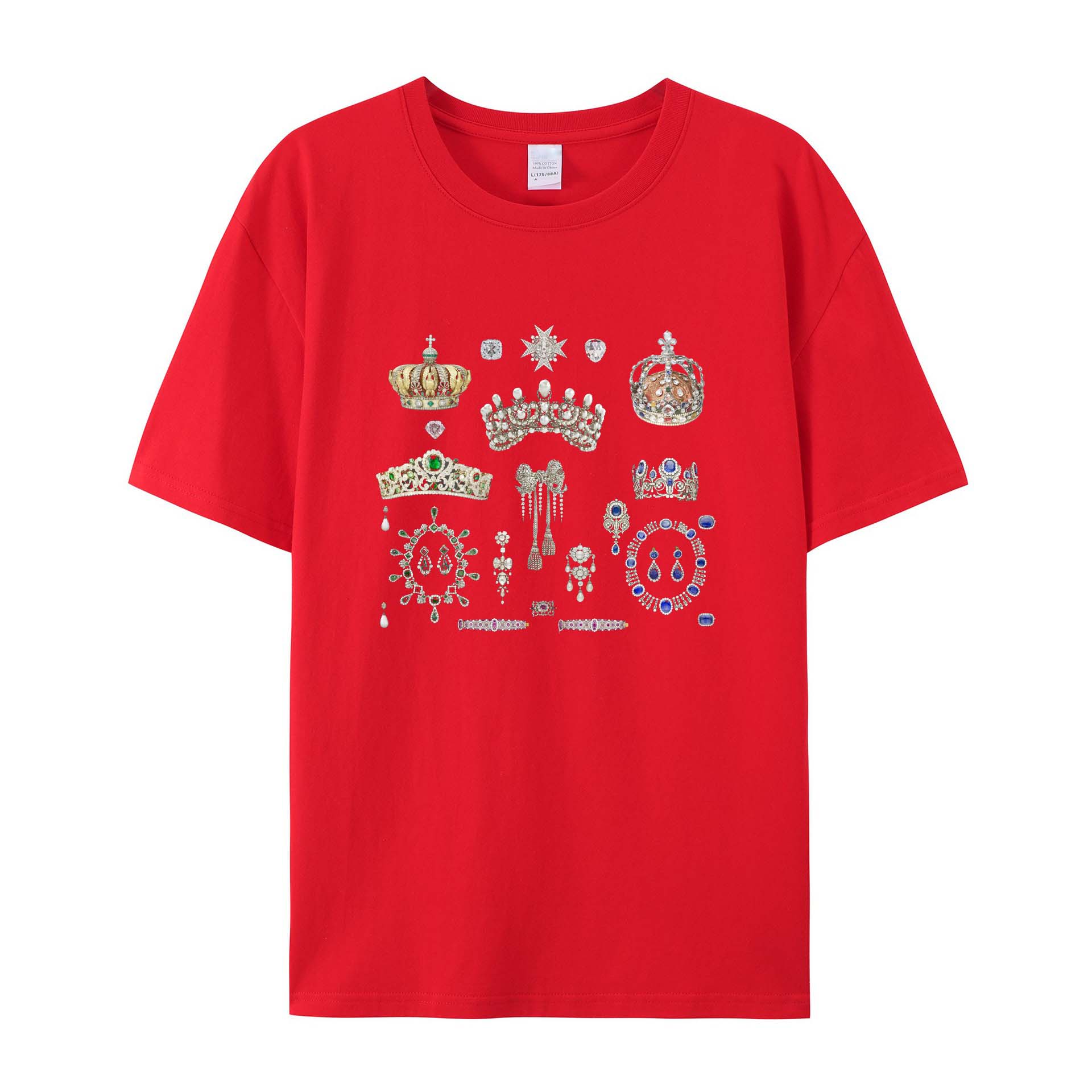Louvre Stolen Crown Jewels Of Paris Cotton T-Shirts