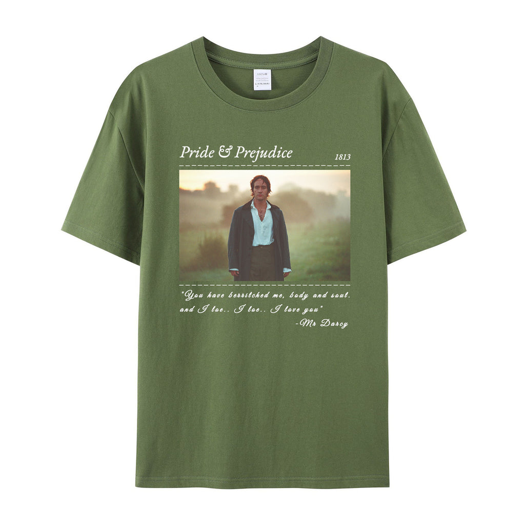 PRIDE & PREJUDICE YOU HAVE BEWITCHED ME TEE COLLEN T-SHIRT