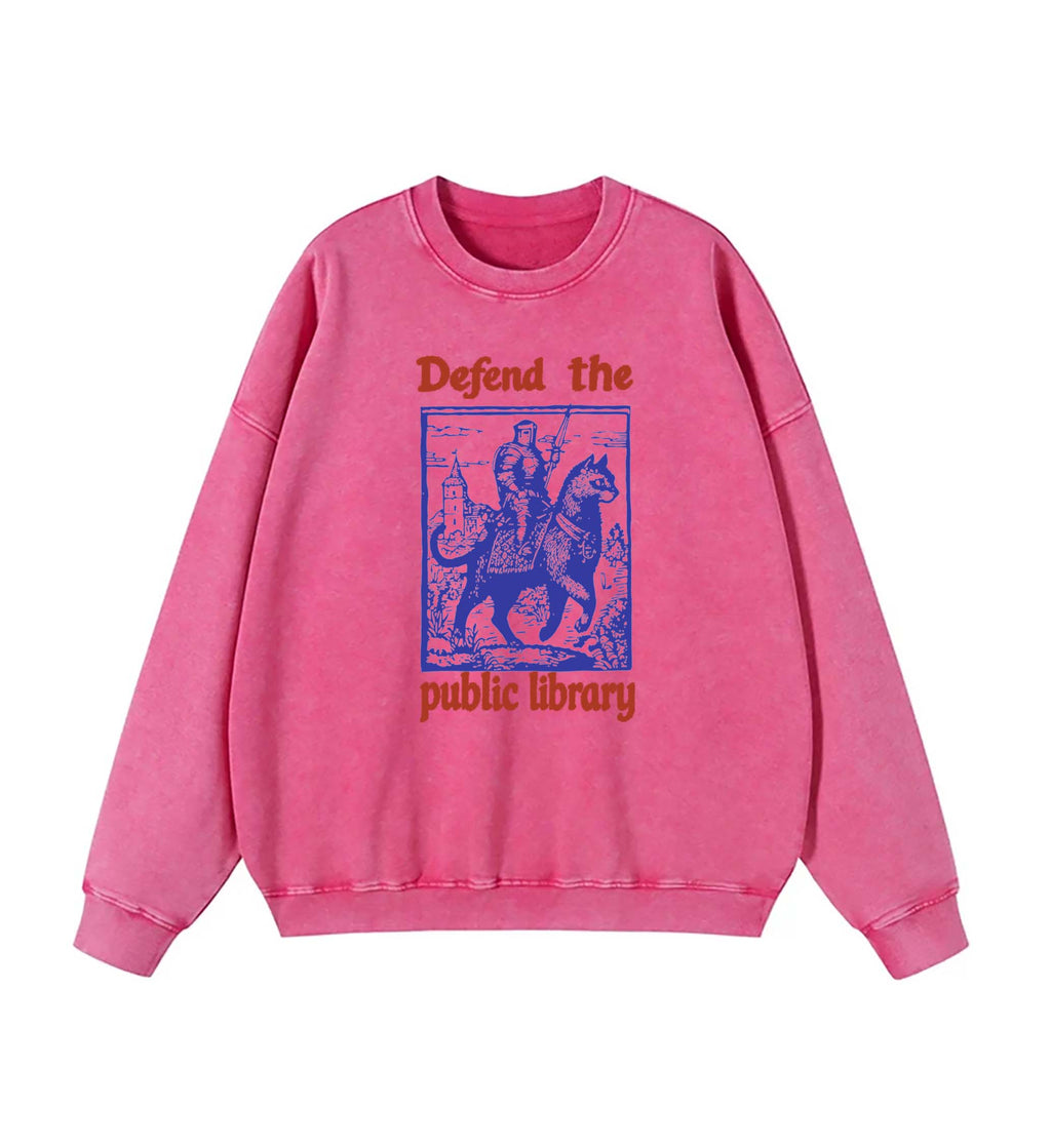 Defend the Public Library Sweatshirt