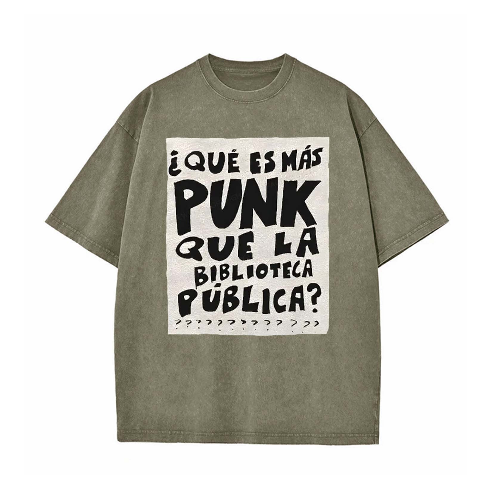 What's More Punk Than The Public Library T-shirt