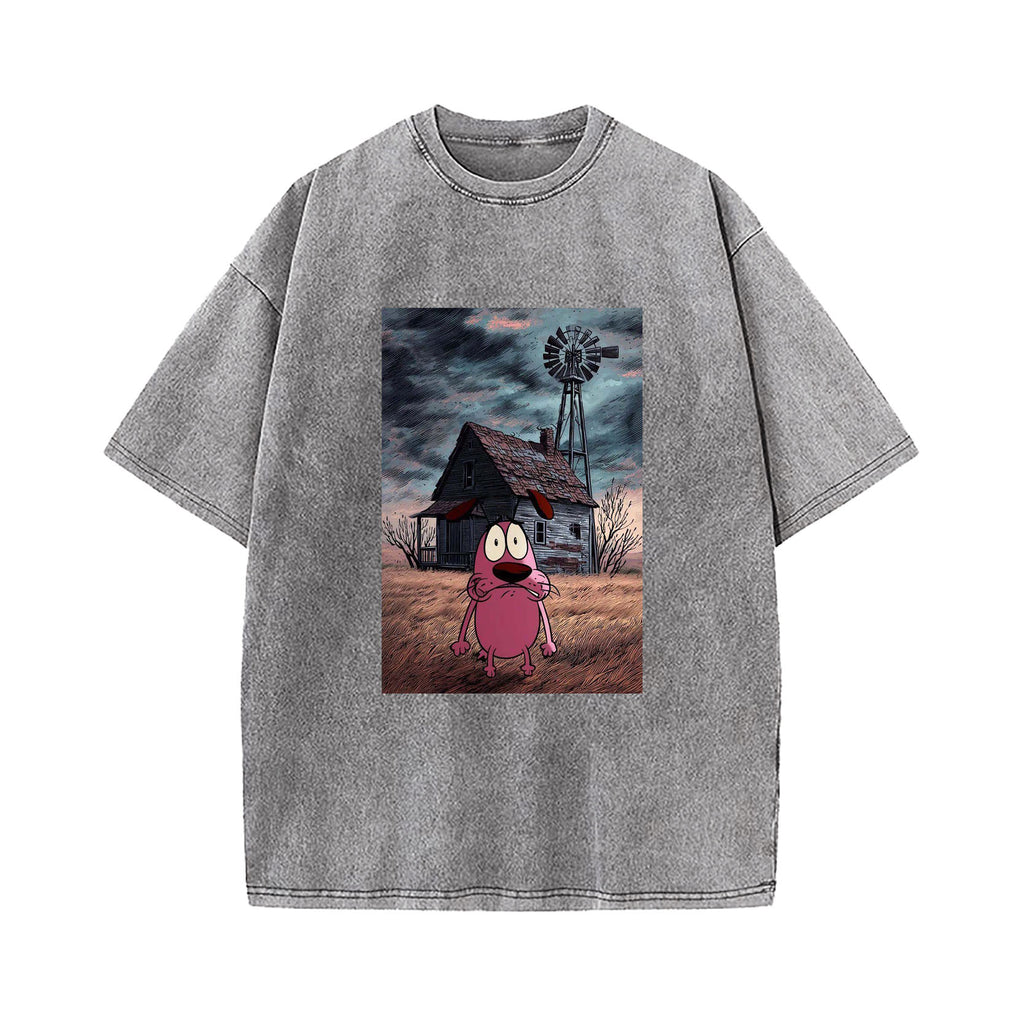 Courage the cowardly dog T-SHIRT
