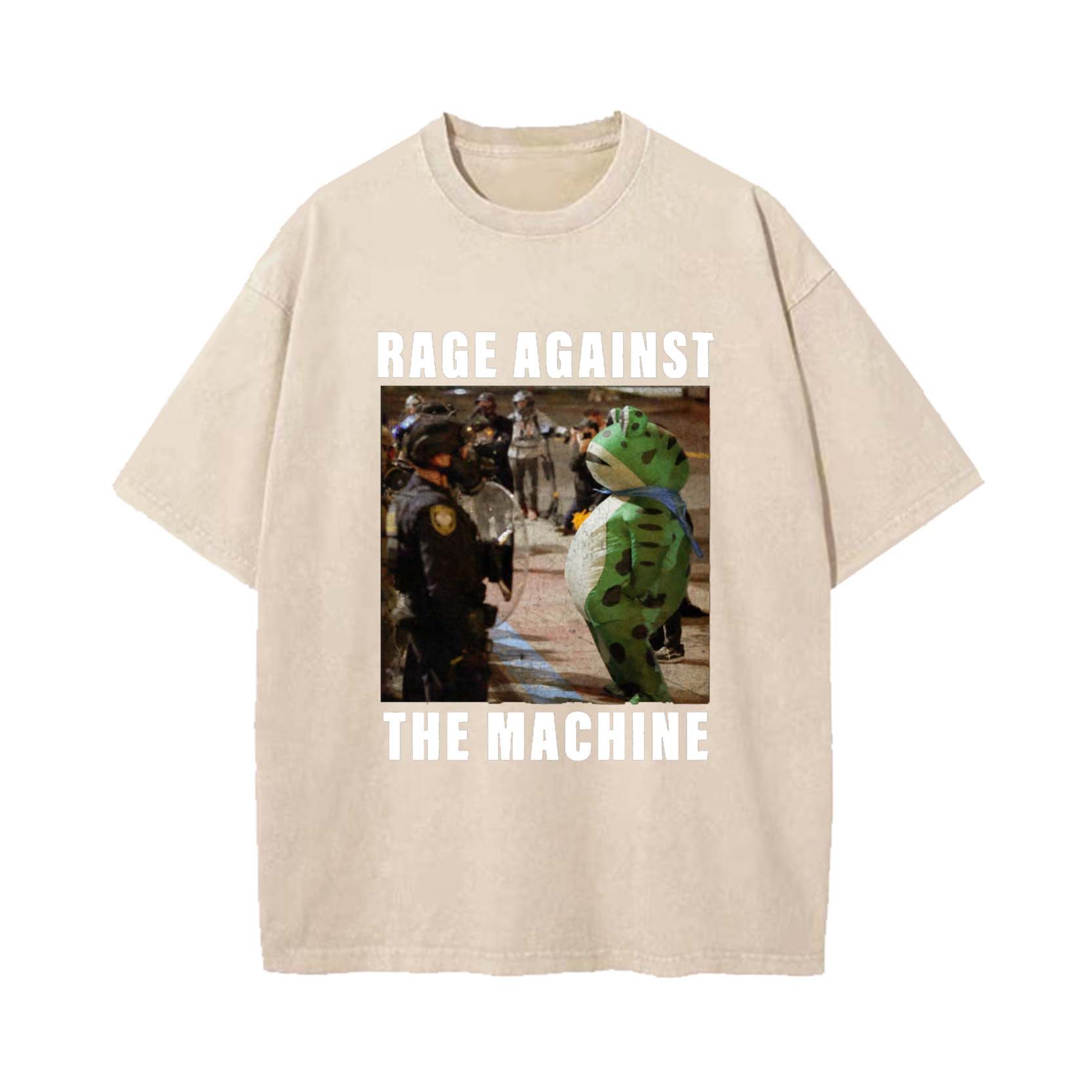 Vintage Portland-Frog Protest Rage Against Machine T-Shirt