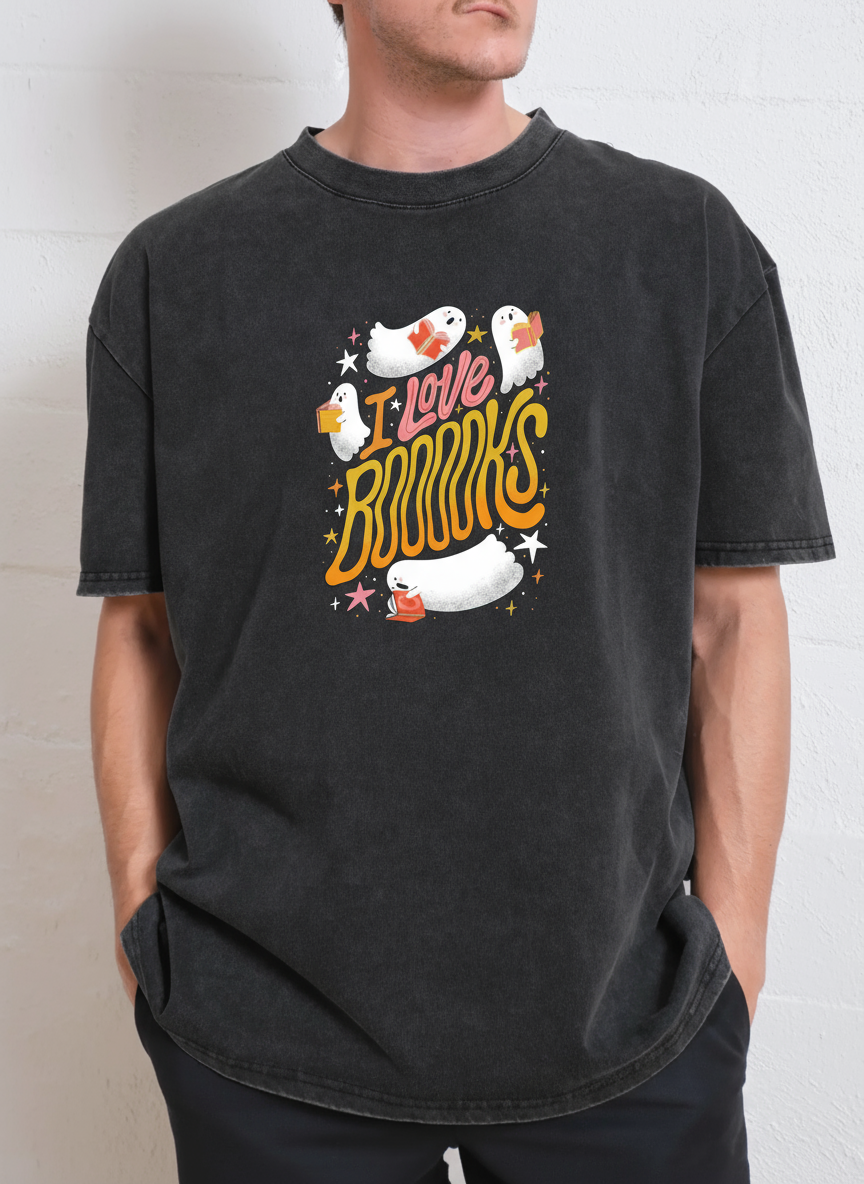 I Love Booooks Unisex T-Shirt