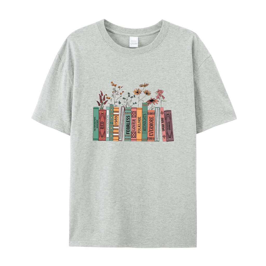 Taylor Swift All Albums Sweatshirt: Gift for Swifties Cotton T-Shirts