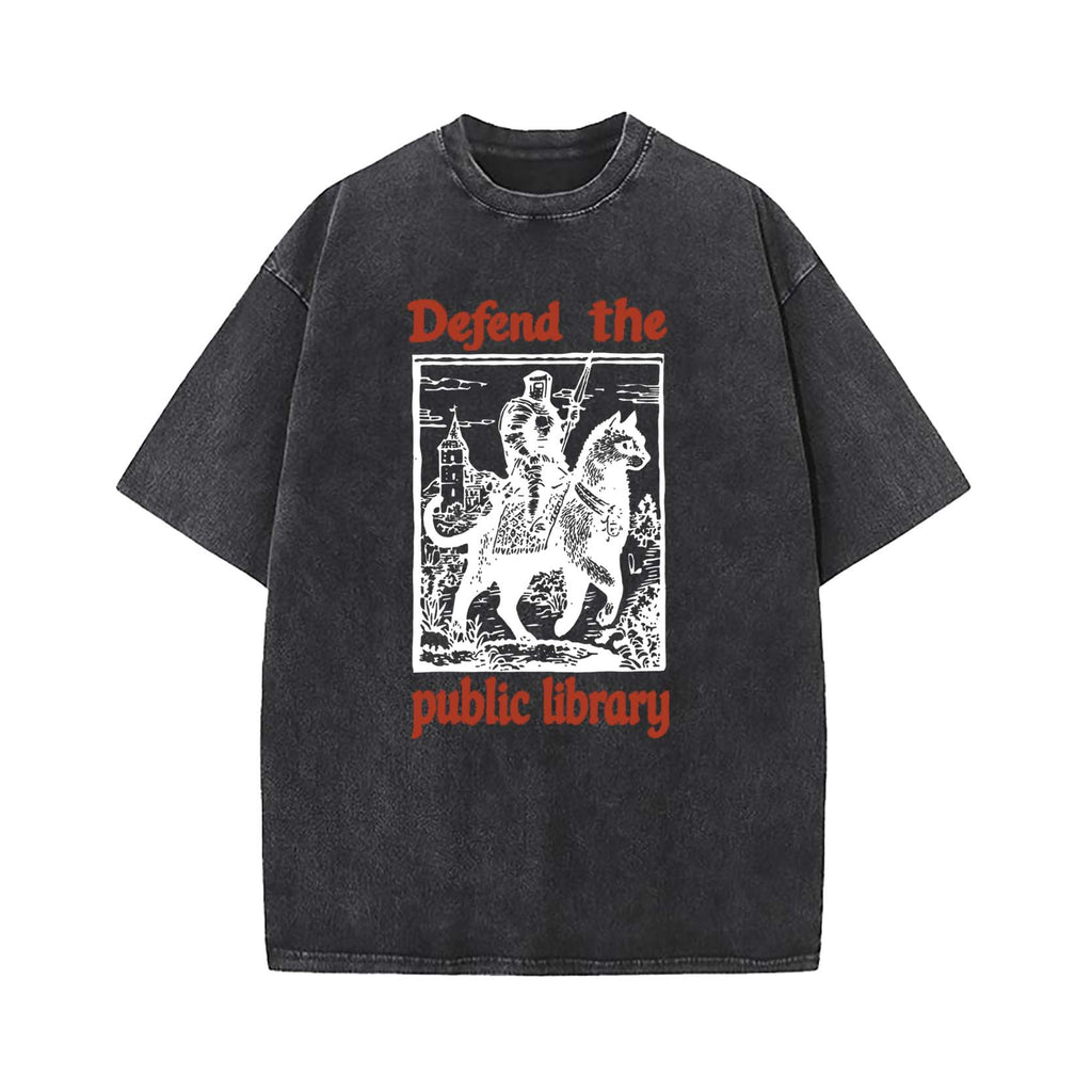 Defend the Public Library T-shirt