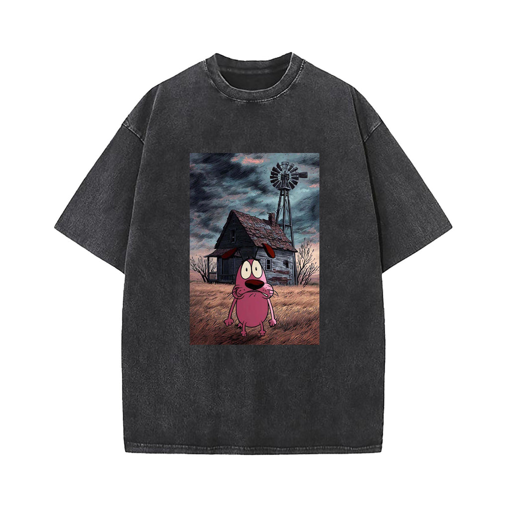Courage the cowardly dog T-SHIRT