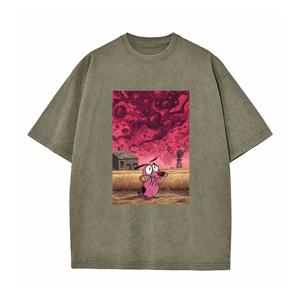 Courage the cowardly dog T-SHIRT