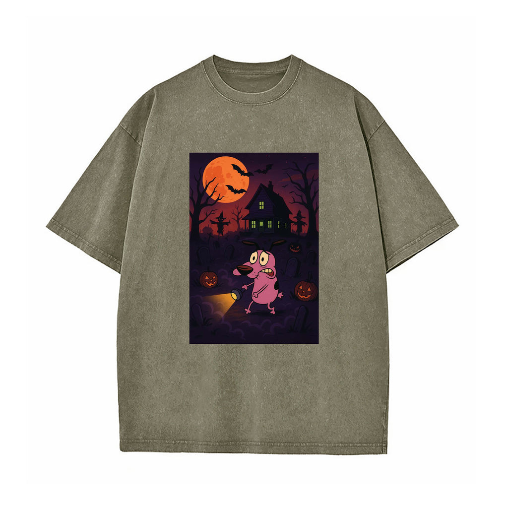Courage the cowardly dog T-SHIRT