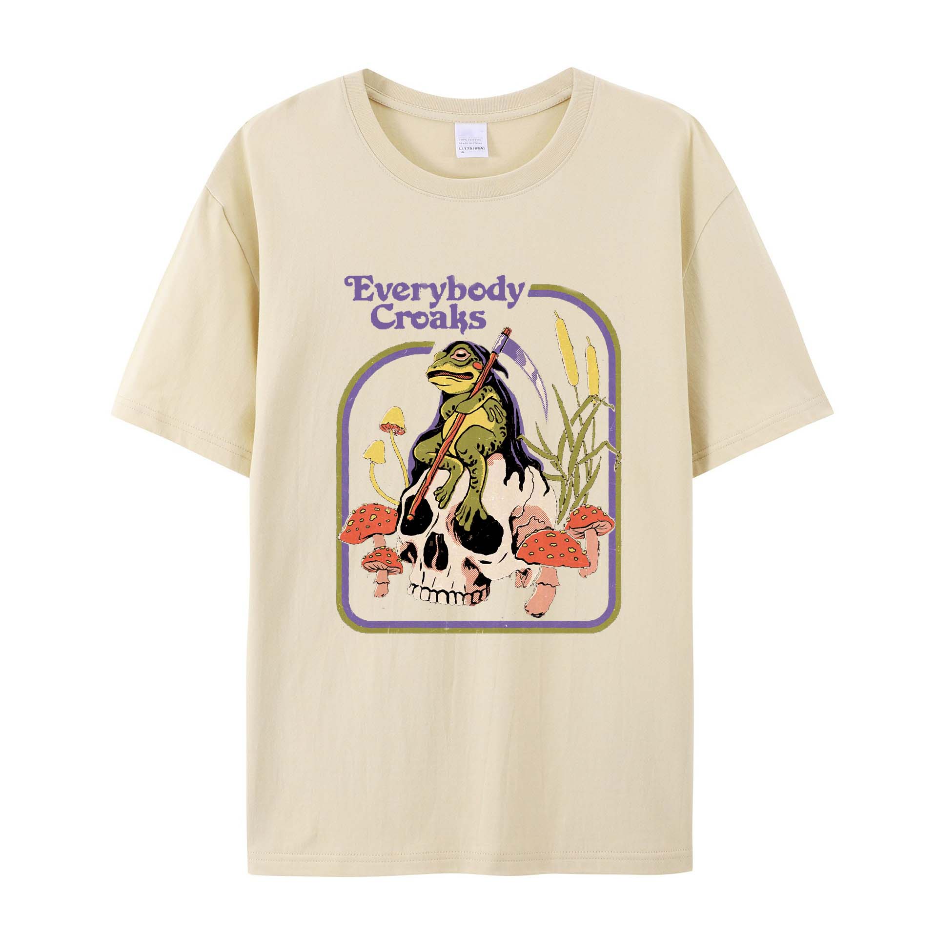 Halloween Retro Cotton T-Shirts