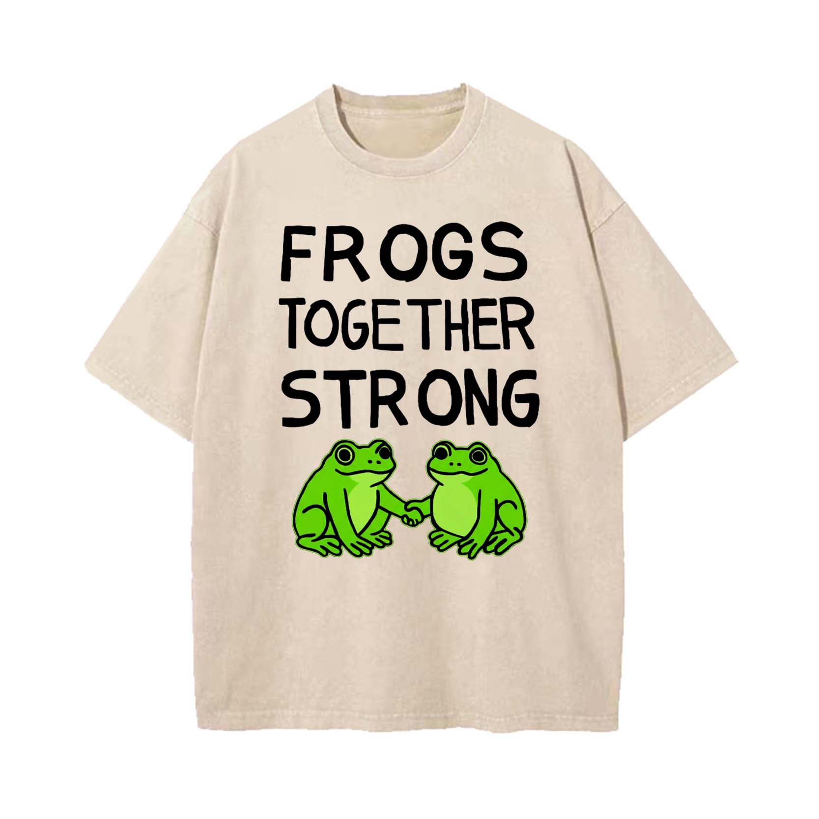 Frogs Together Strong Protest Shirt T-shirt