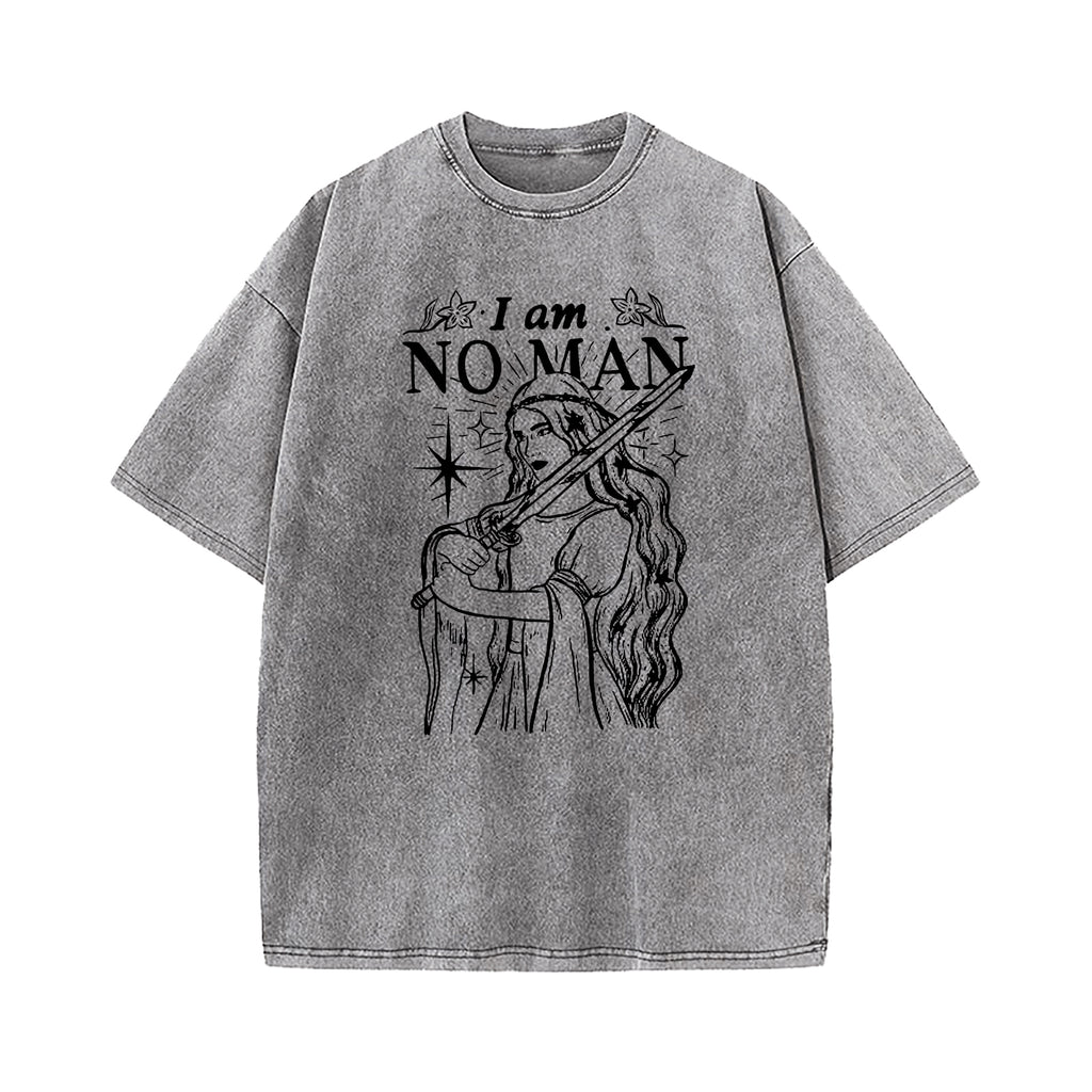 I Am No Man Eowyn Washed T-Shirt